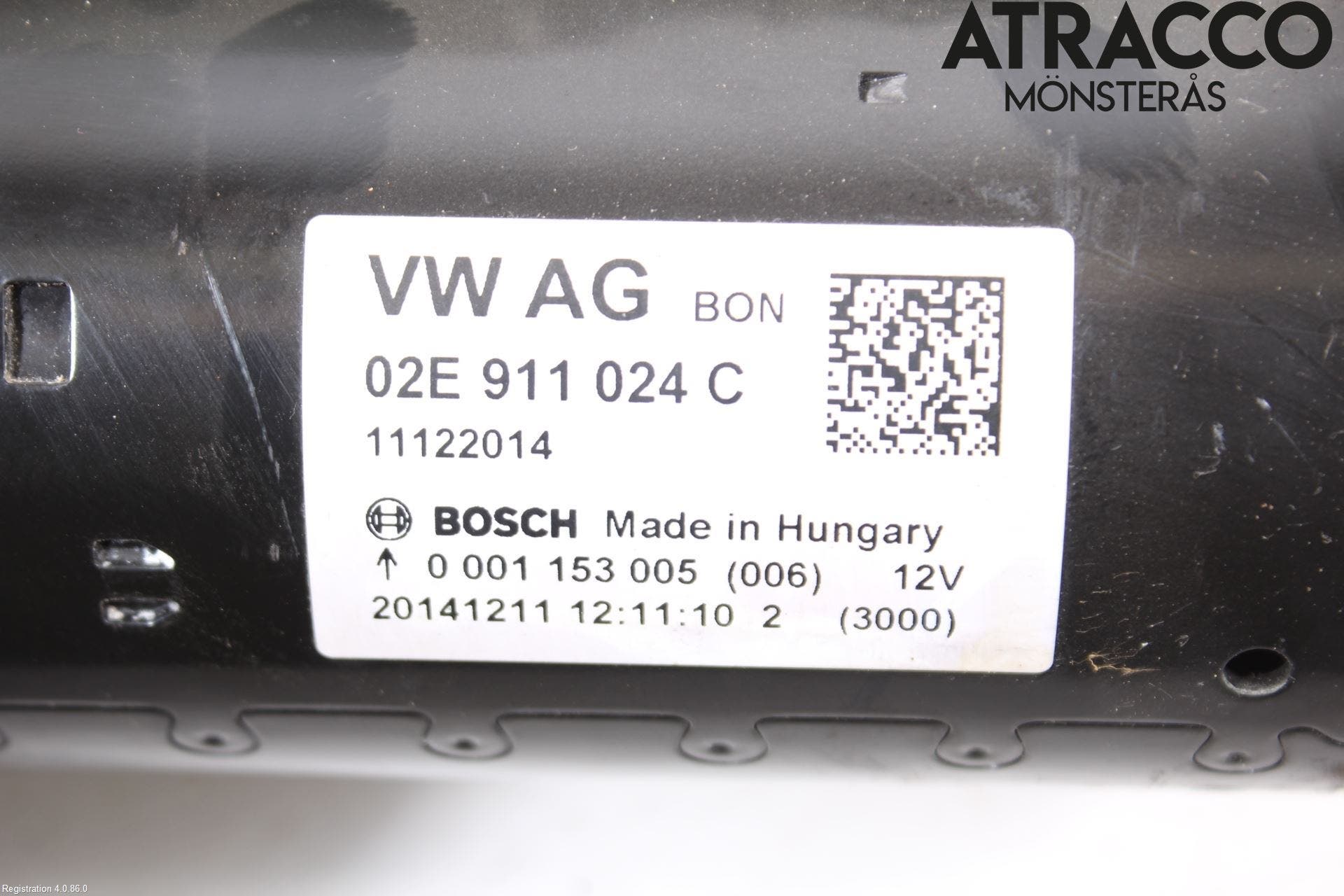 Skoda SUPERB 09-15 Startmotor Diesel