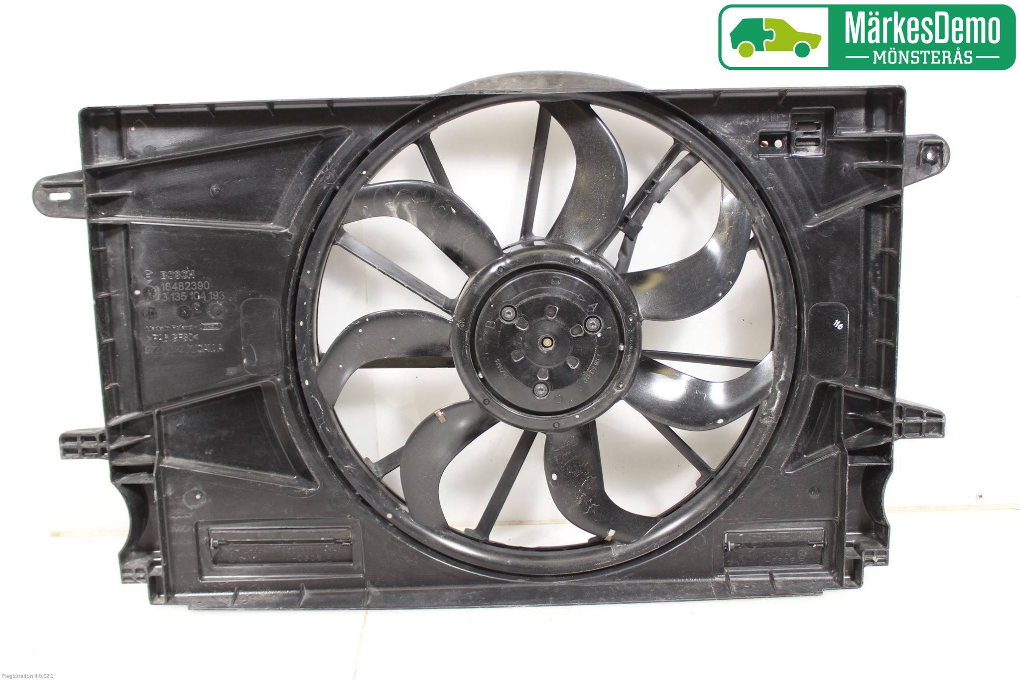 Opel ASTRA K 16-22 Kylfläkt El