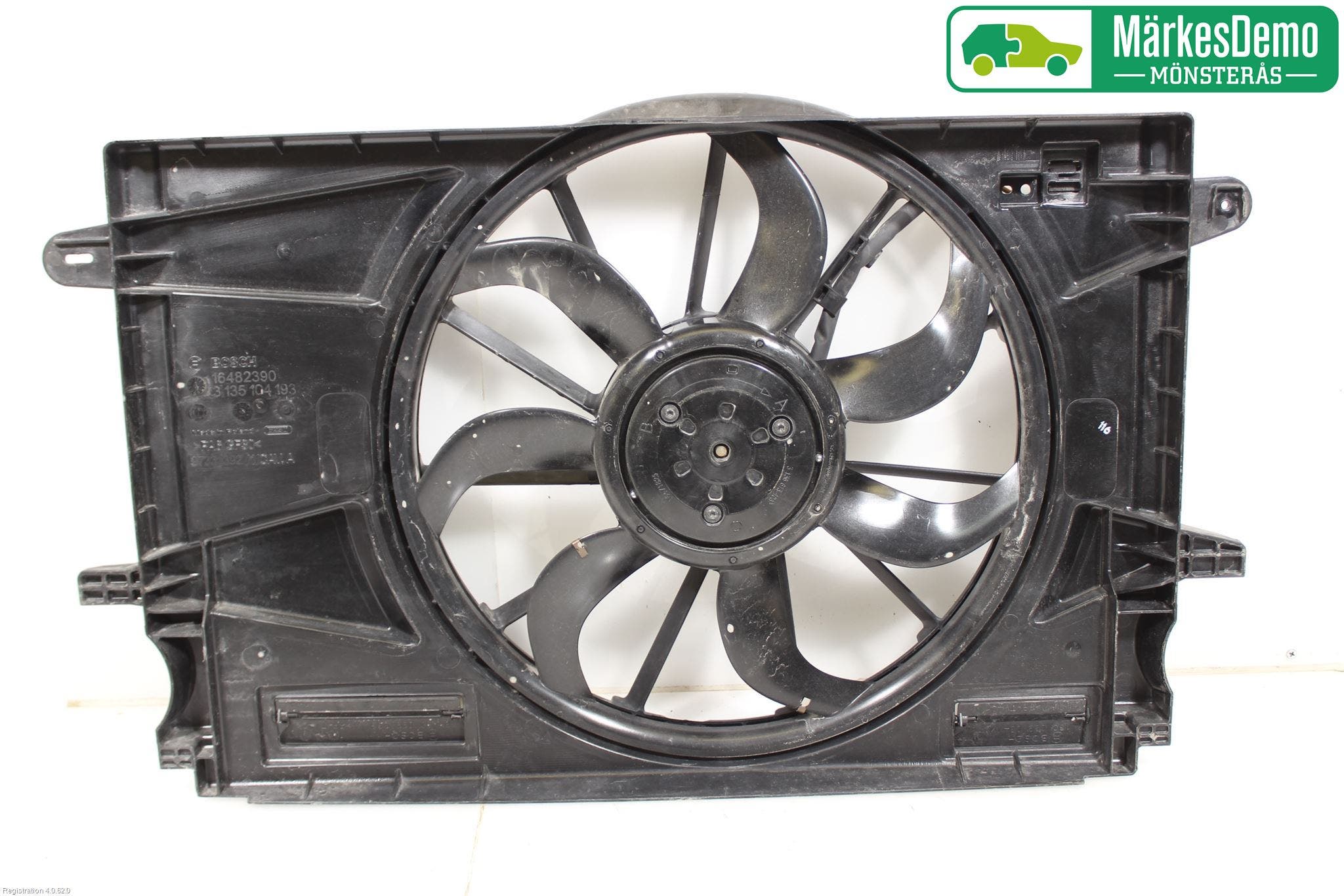 Opel ASTRA K 16-22 Kylfläkt El