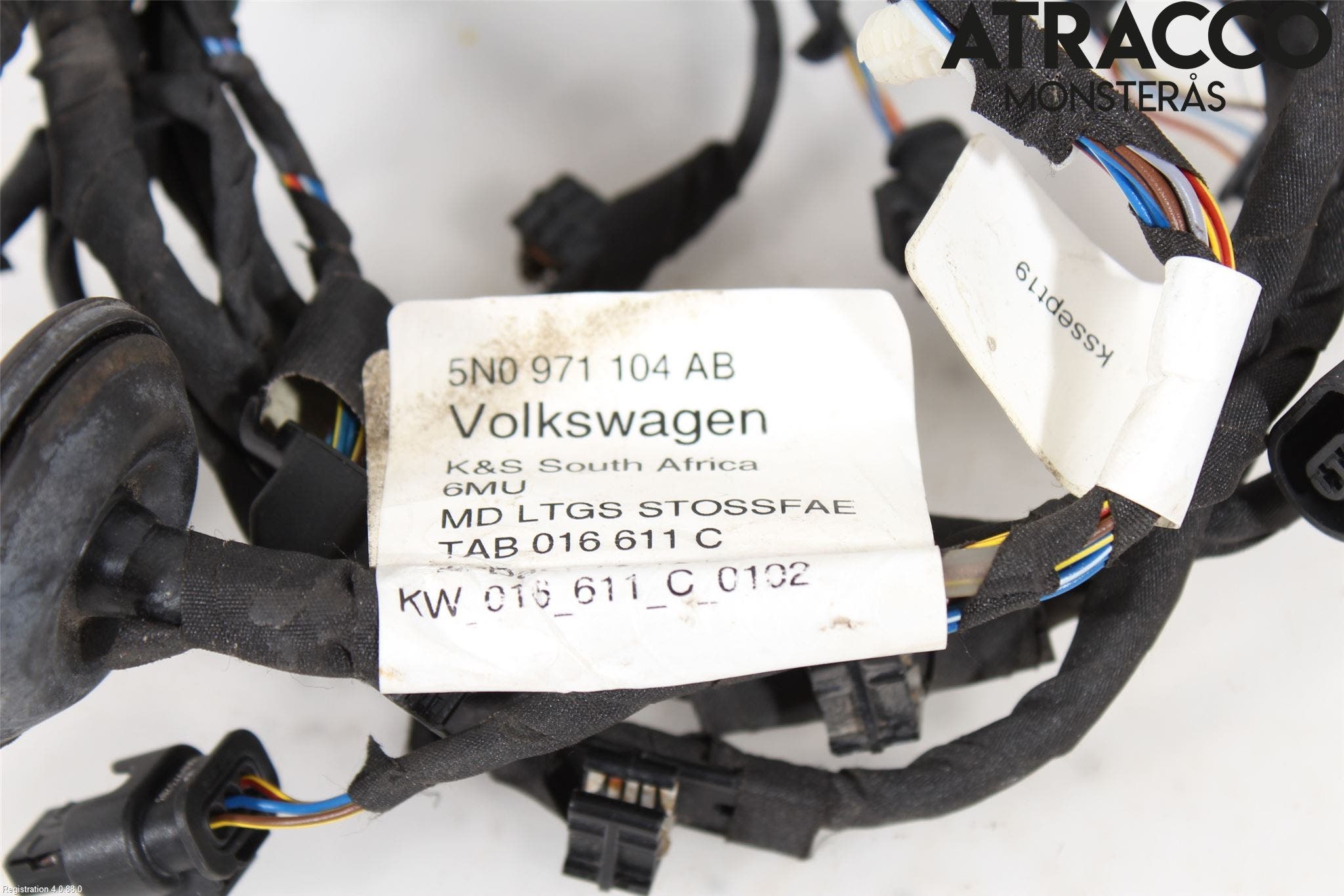 Volkswagen VW TIGUAN 07-16 Kabelhärva