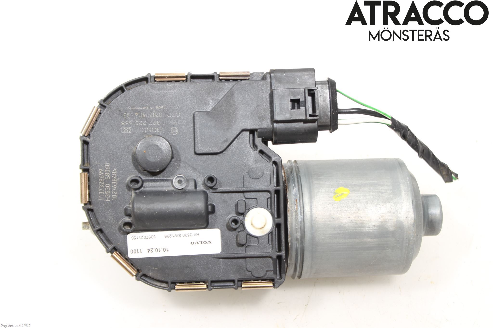 Volvo C30 10-13 Torkarmotor Vindruta