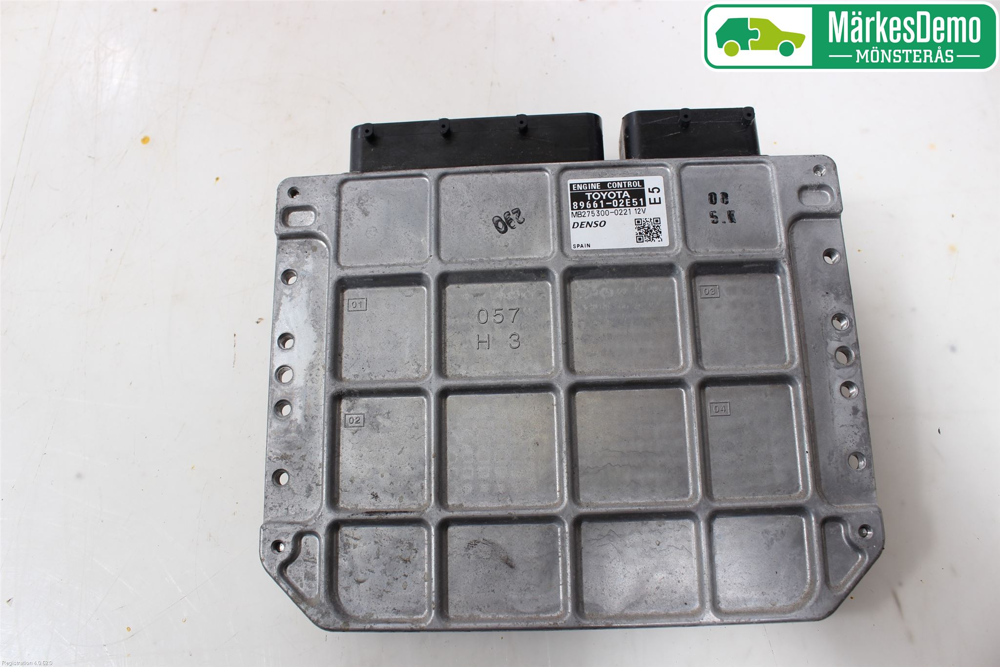 Toyota AURIS 07-09 Styrenhet Insprut Bensin