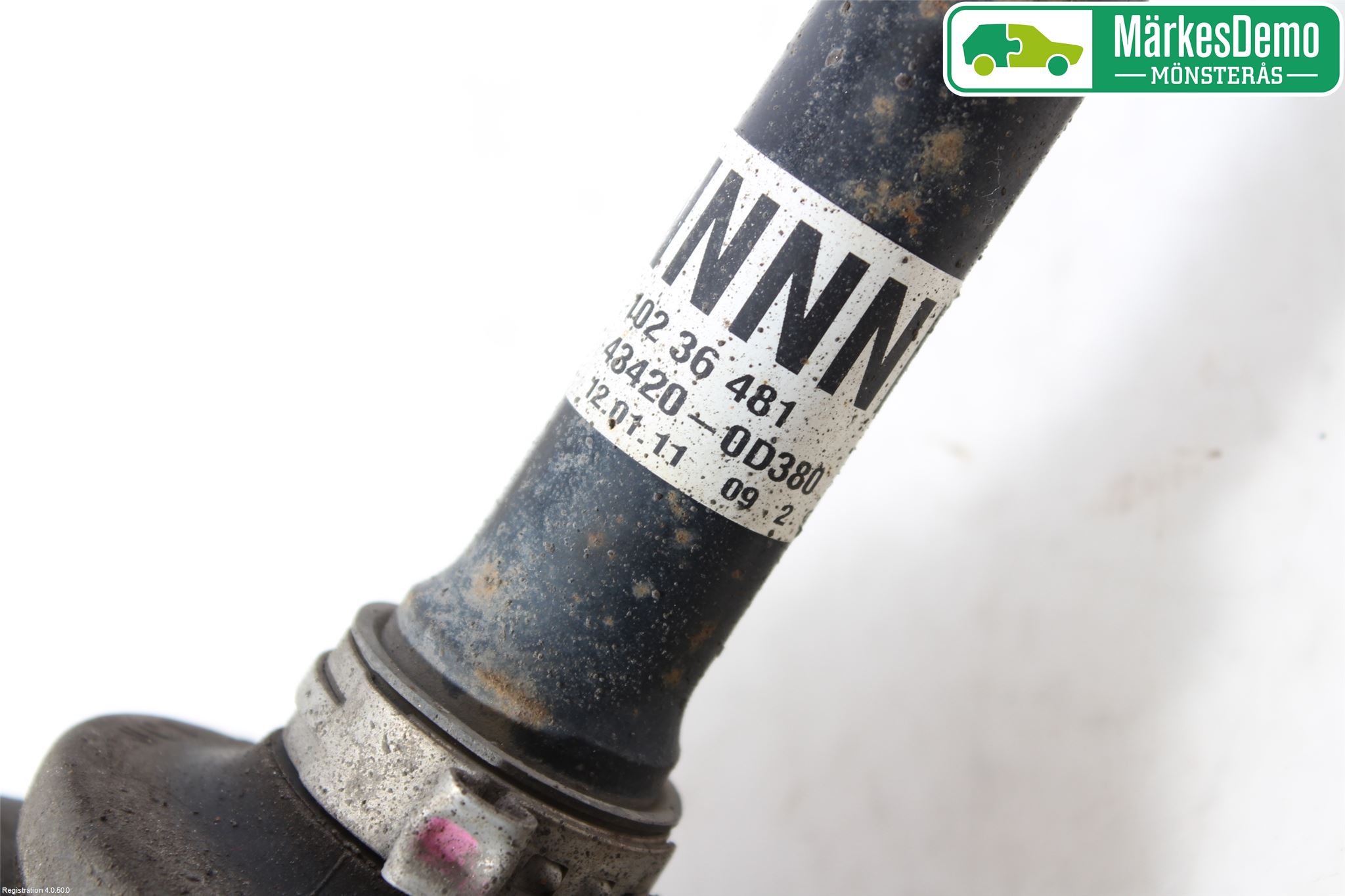 Toyota YARIS XP90 06-11 Drivaxel Fram Vänster