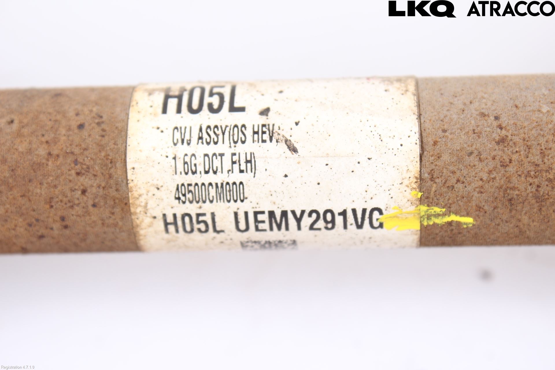 Hyundai KONA/ELECTRIC OS 18-23 Drivaxel Fram Vänster