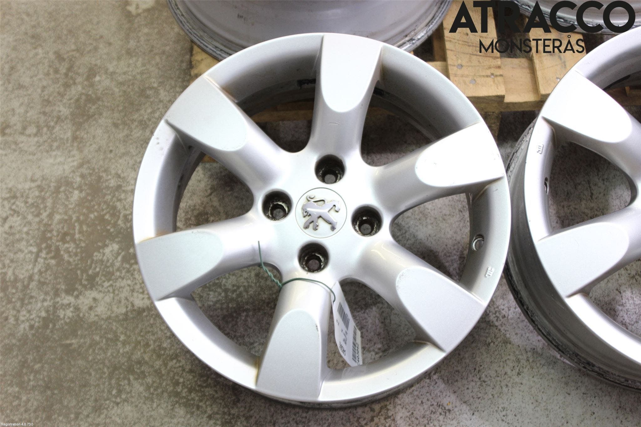 Peugeot 307 05-08 Fälgsats Aluminium