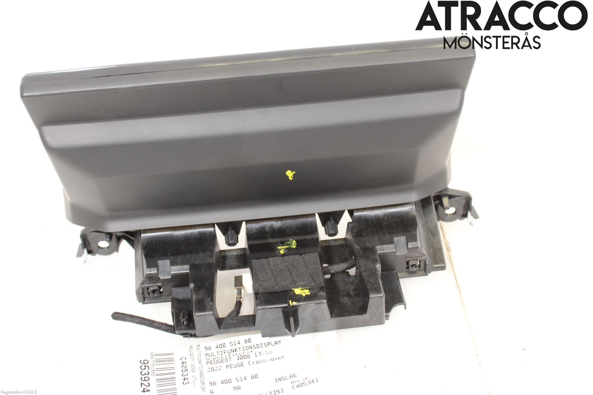 Peugeot 3008 17-24 Multifunktionsdisplay