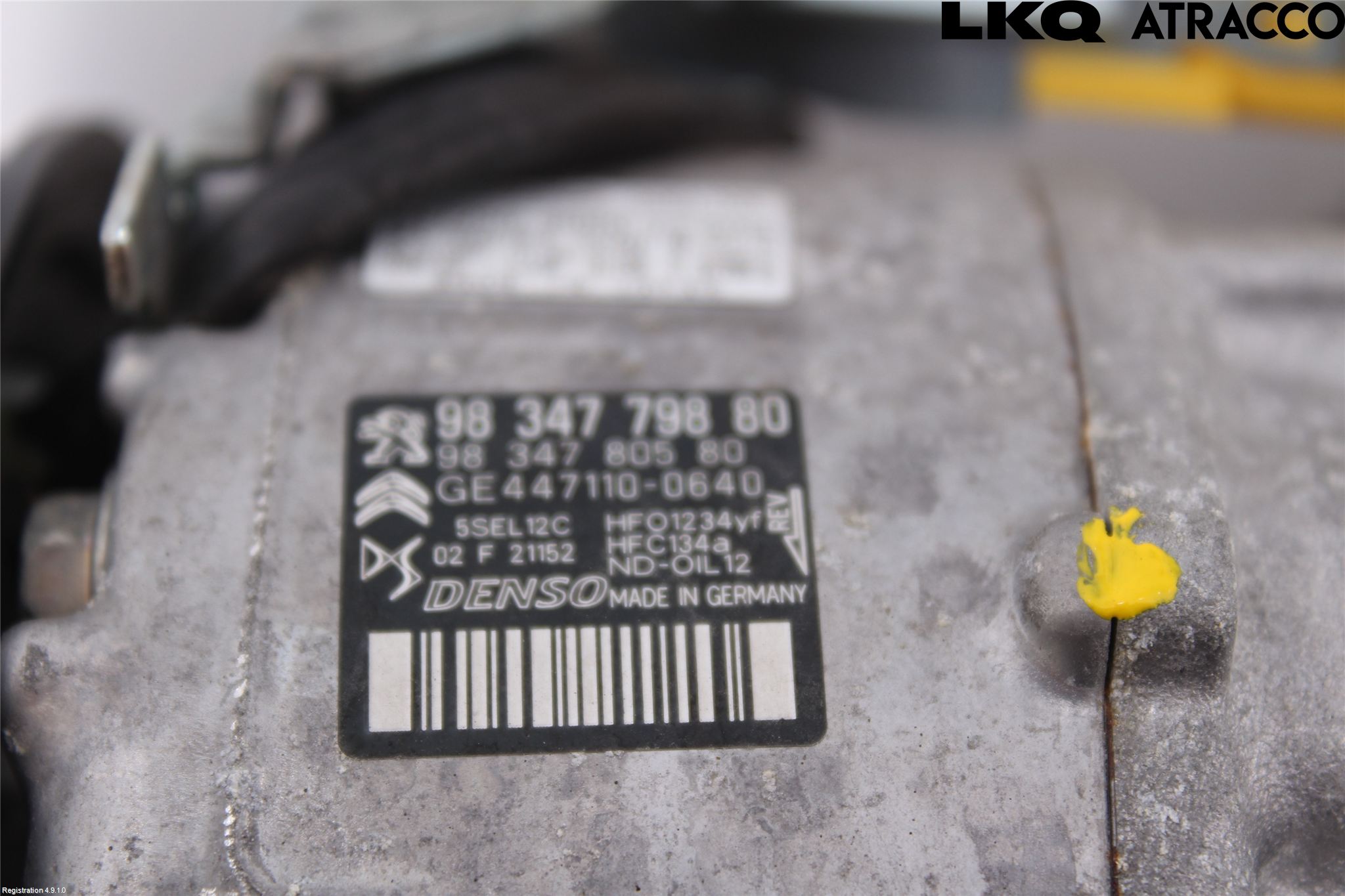 Peugeot 2008/E-2008 20- Ac Kompressor