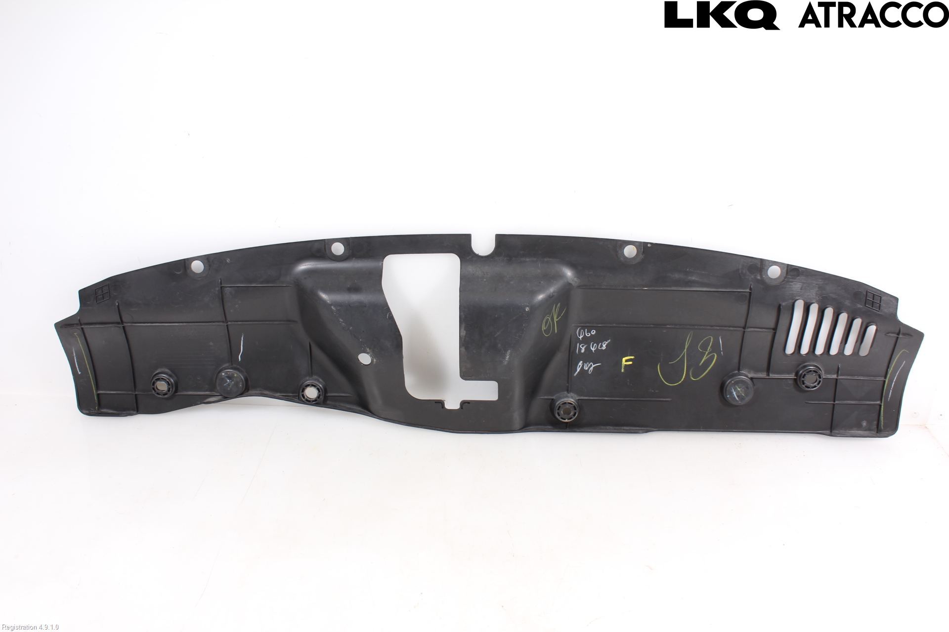 Honda CIVIC 17-22 Deflektor Plåt-Plast Kylning