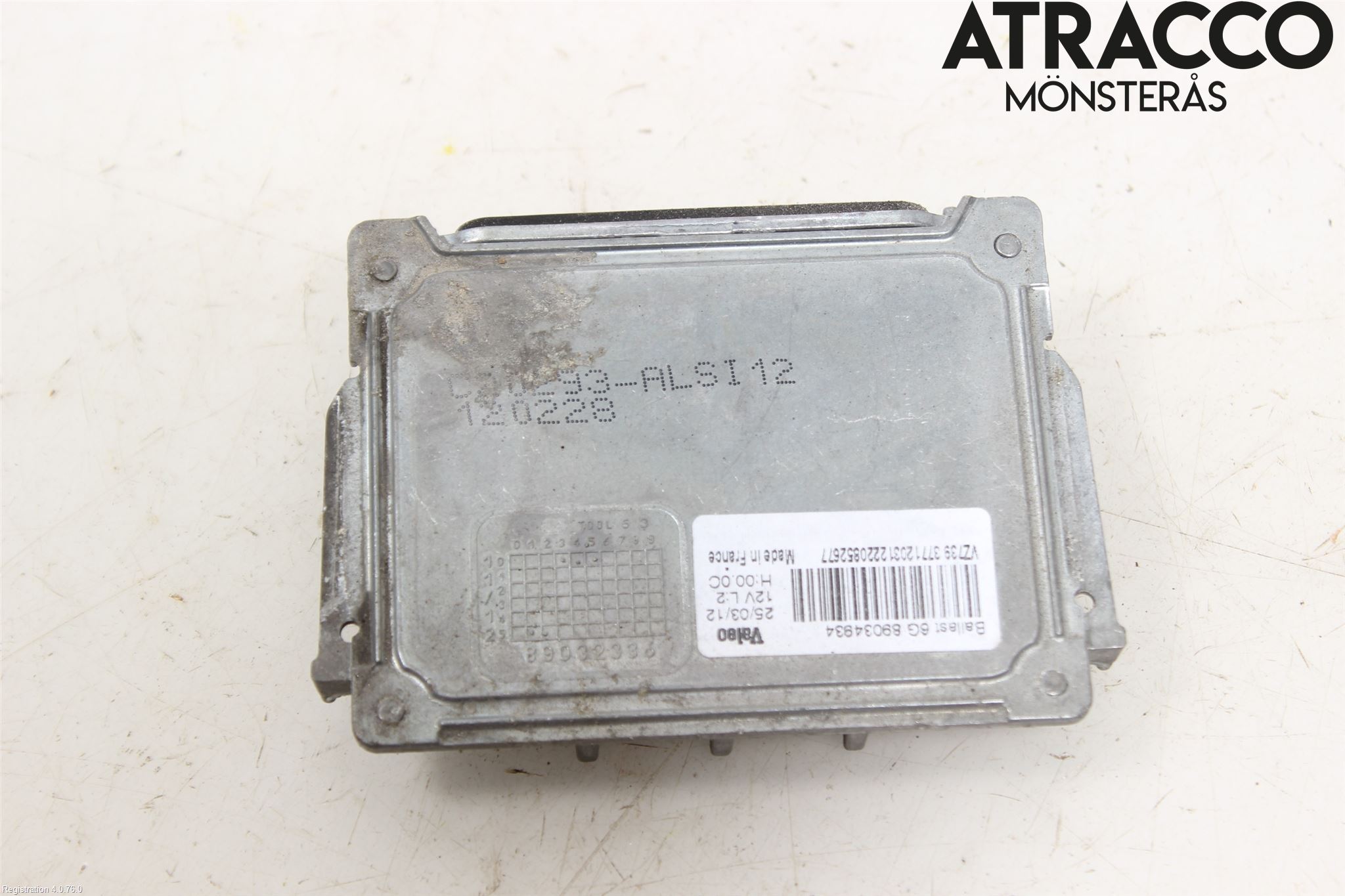 Citroen C5 08-17 Styrenhet Strålkastare