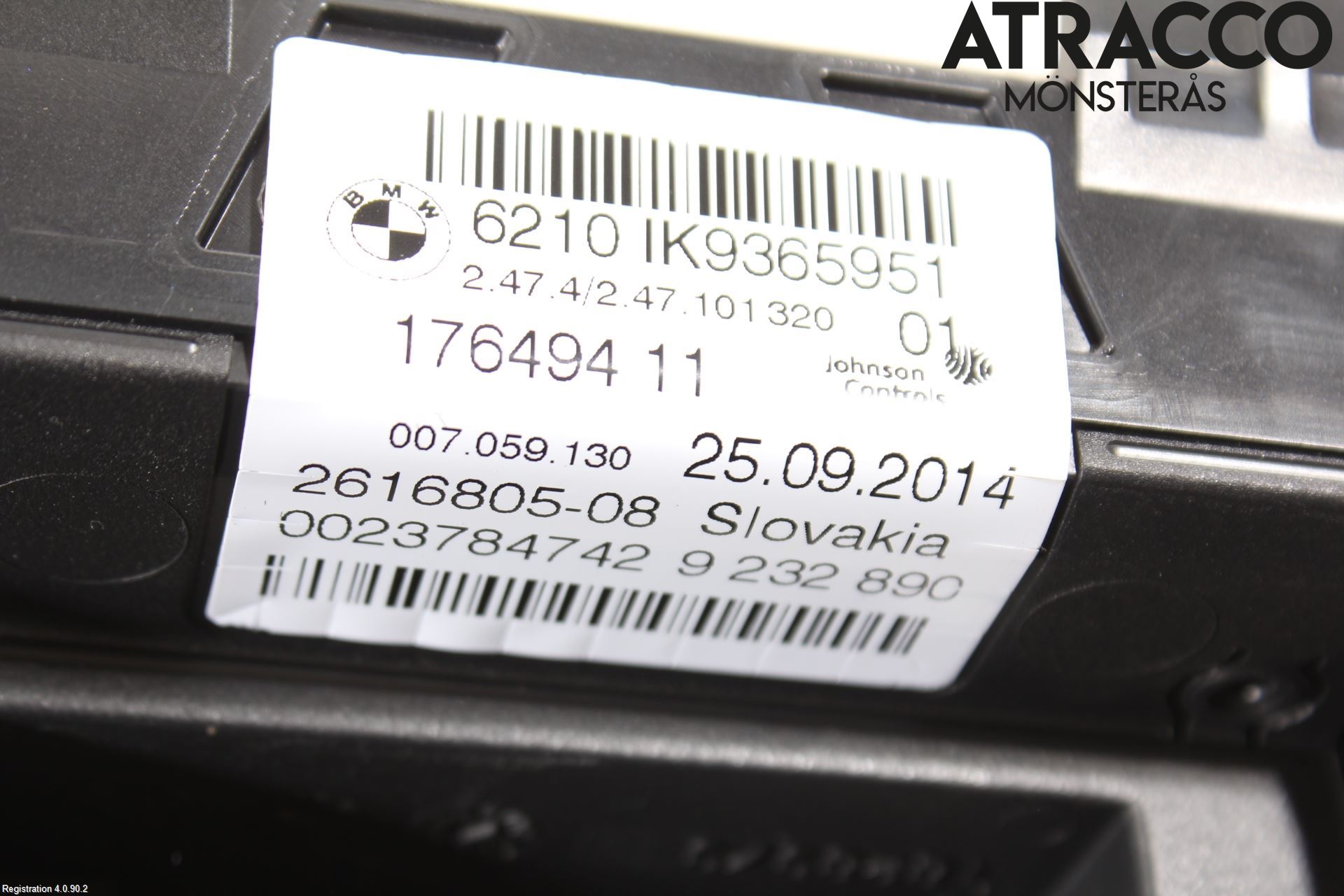 BMW X3 F25 10-17 Instrument Komb