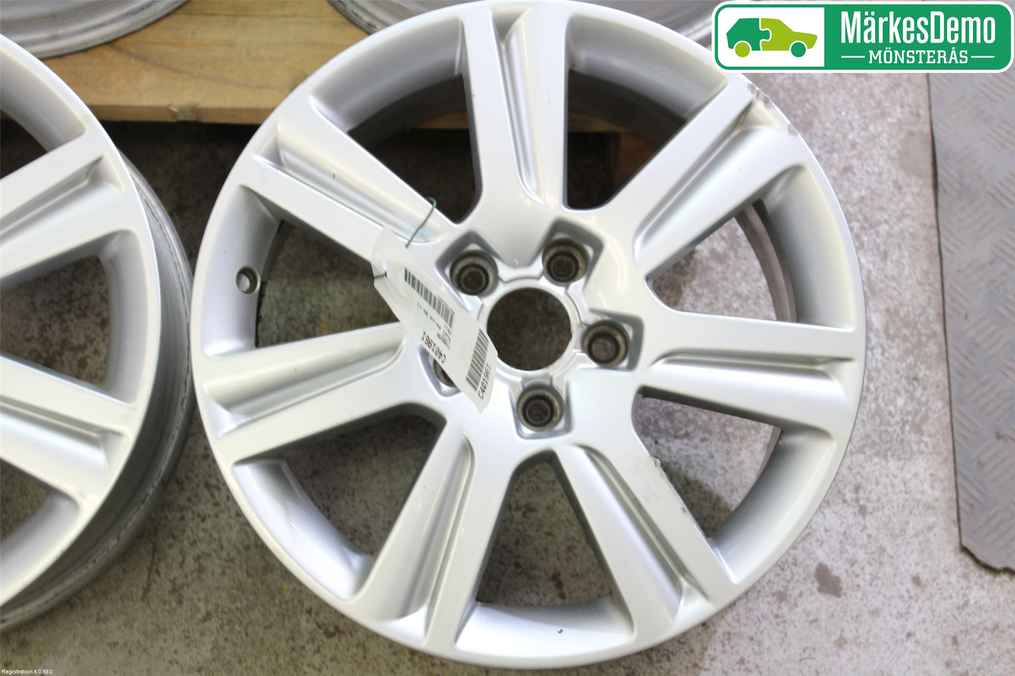 Audi A4/S4 08-11 Fälgsats Aluminium