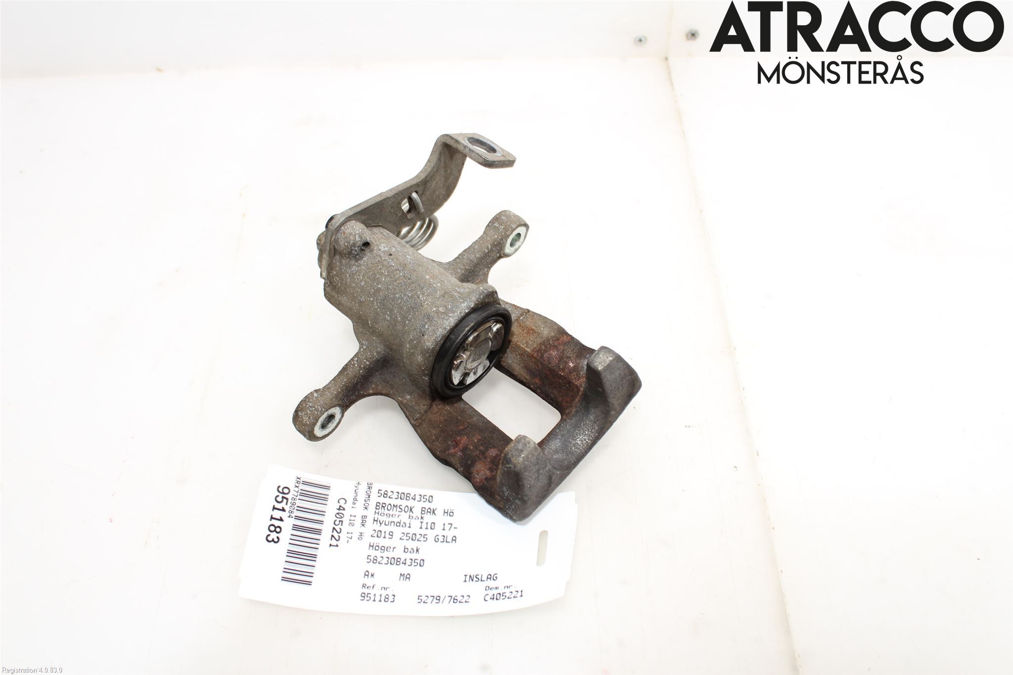 Hyundai i10 BA 17-20 Bromsok Bak Höger