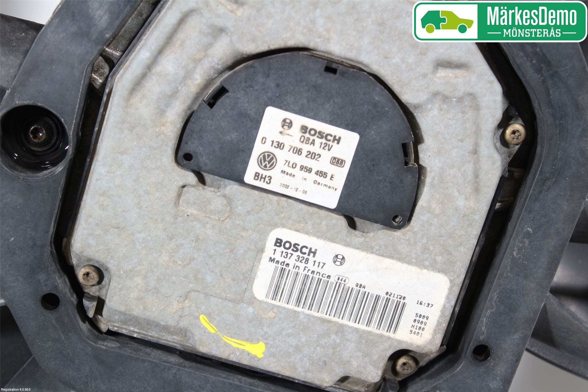 Volkswagen VW TOUAREG 7L 03-10 Kylfläkt El