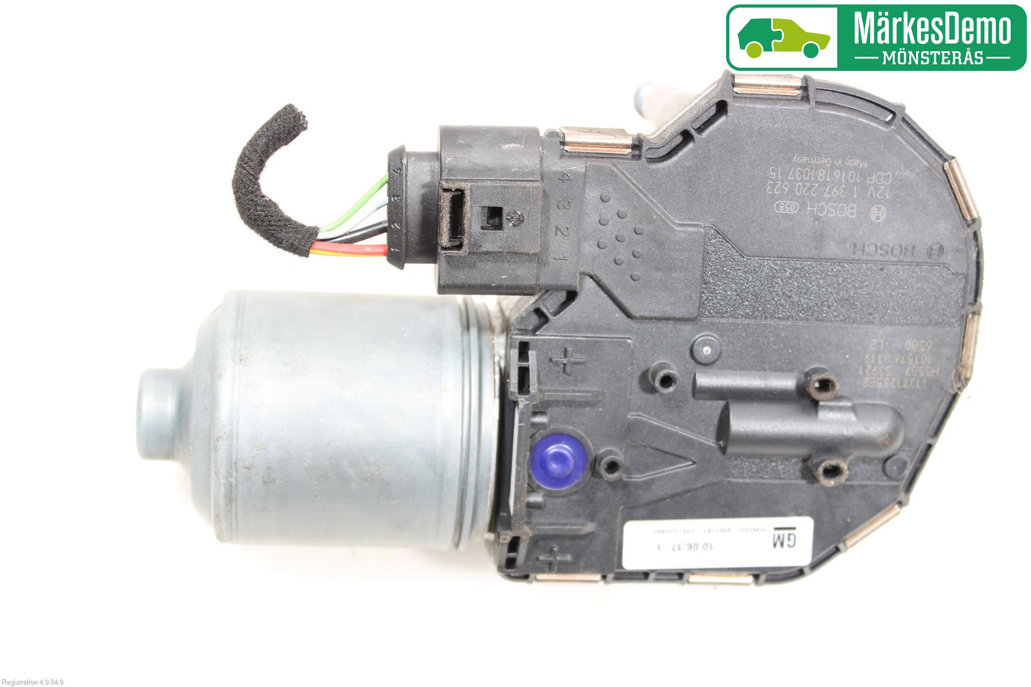 Opel ASTRA J 10-15 Torkarmotor Vindruta