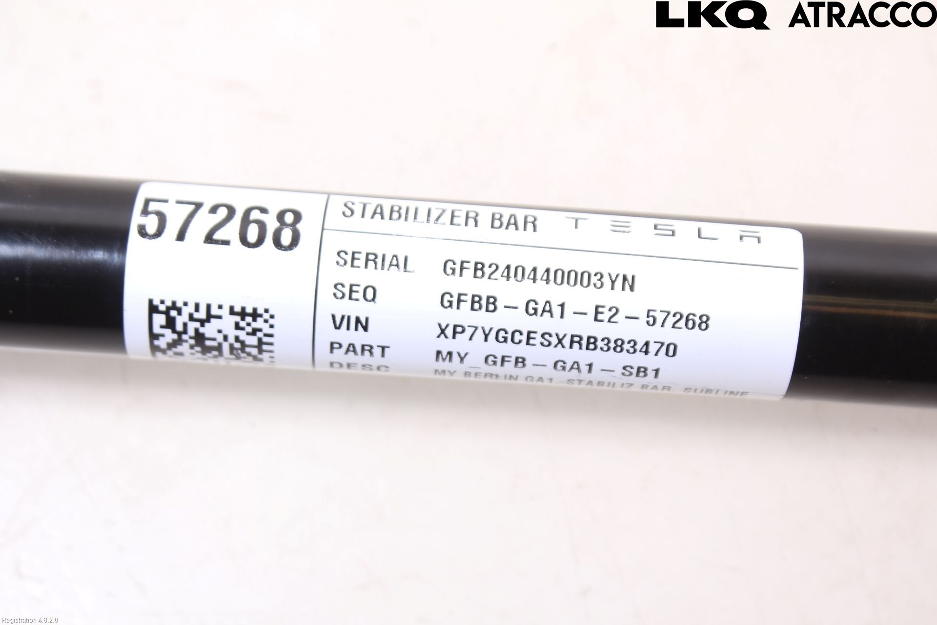 Tesla MODEL Y 21- Krängningshämmare Fram