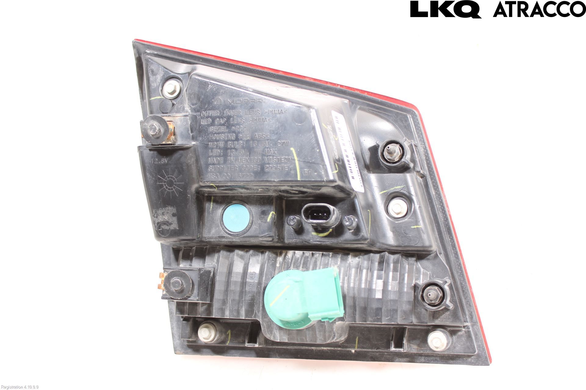 Fiat FREEMONT Bakljus Lucka Hö