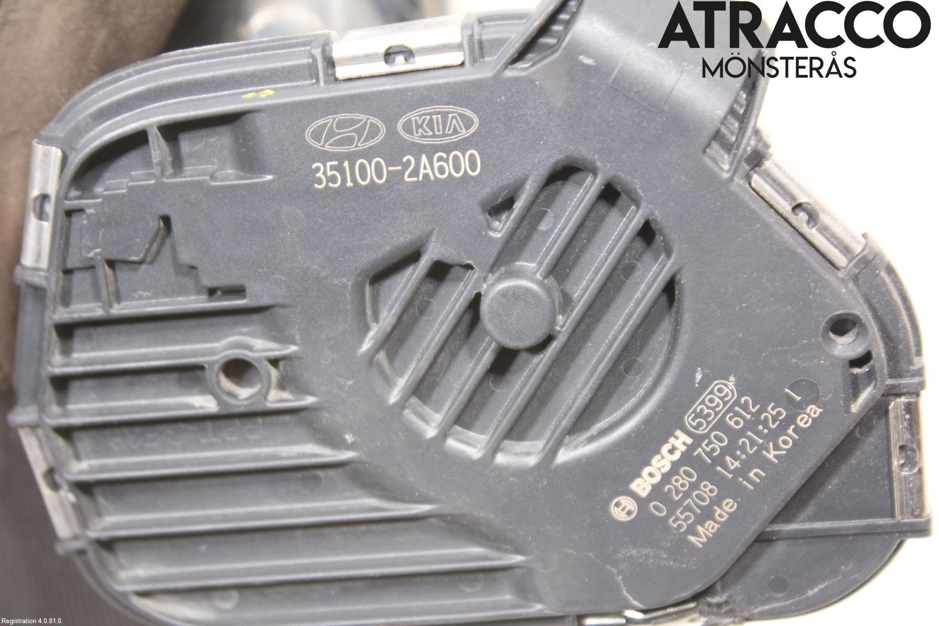 Kia SPORTAGE (SL) 11-15 Injspjällhus