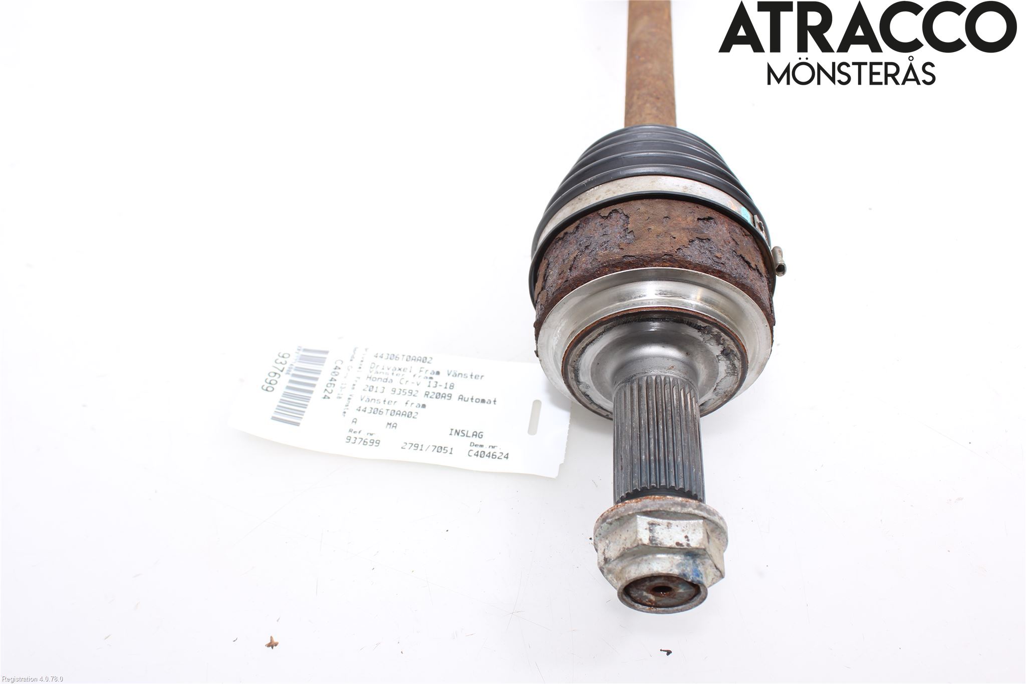 Honda CR-V 13-18 Drivaxel Fram Vänster