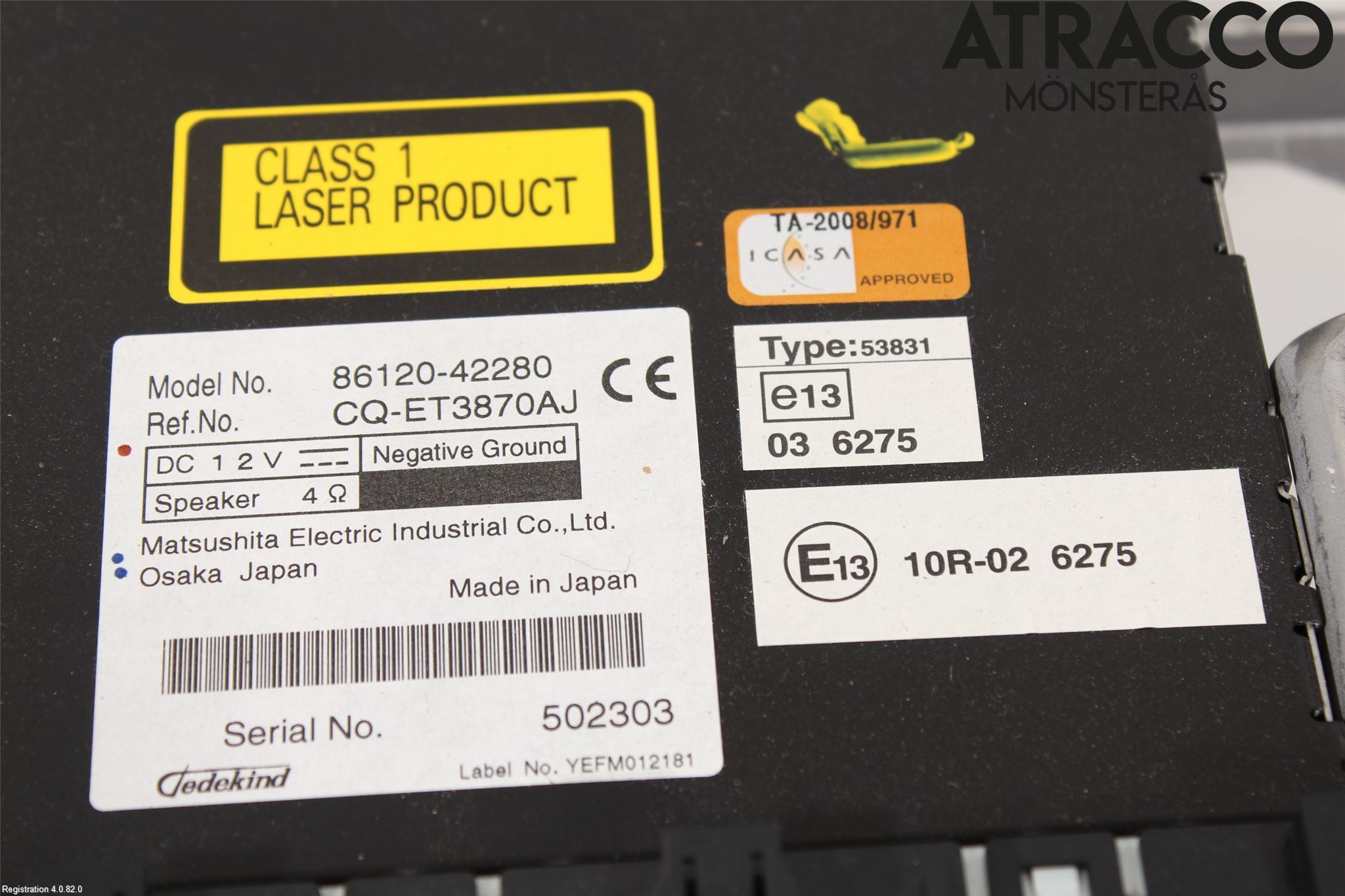 Toyota RAV 4 06-12 Cd Radio - Multimediapanel