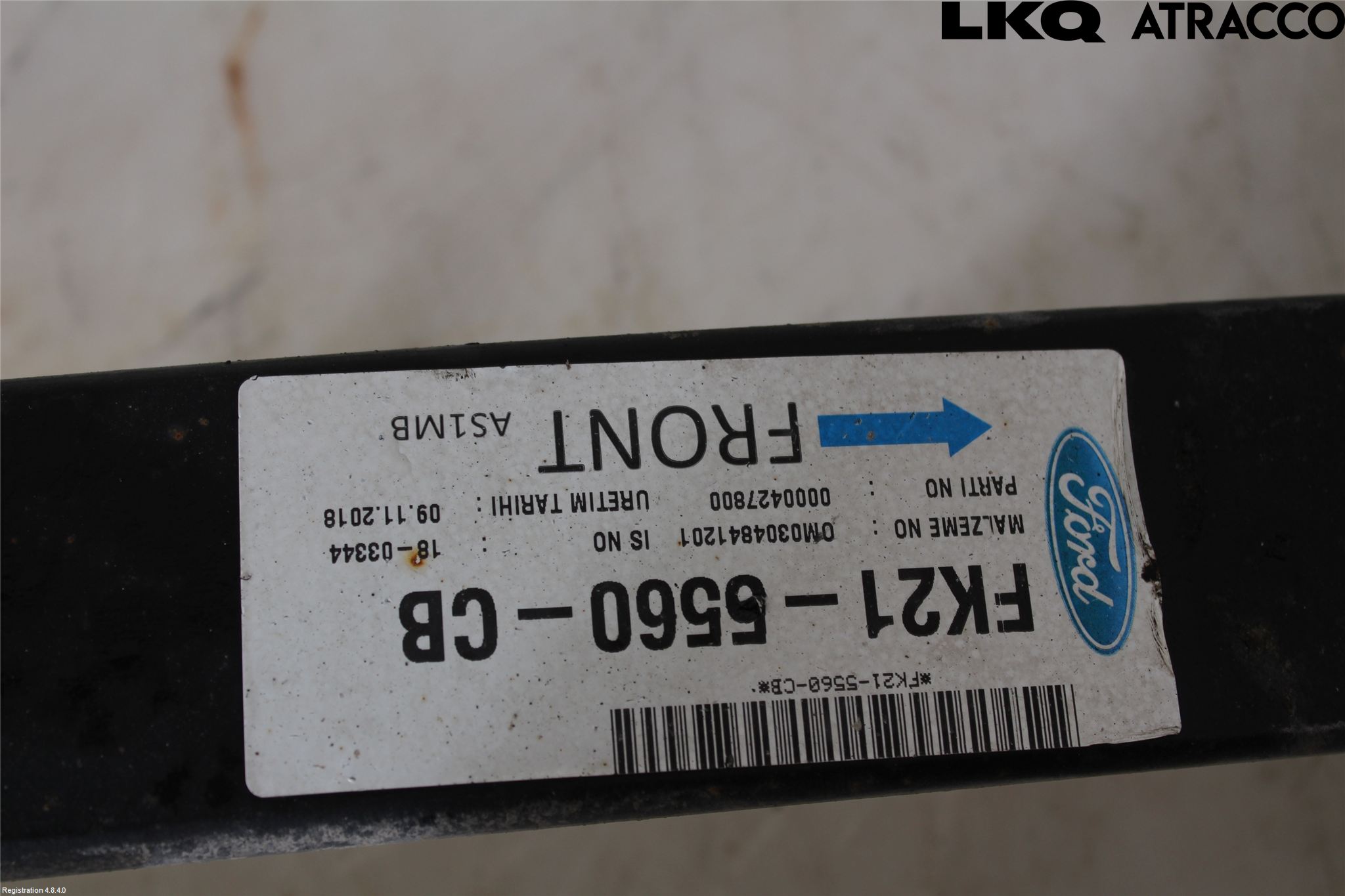 Ford TRANSIT/TOURNEO CUSTOM 13-24 Fjäder Bak Blad