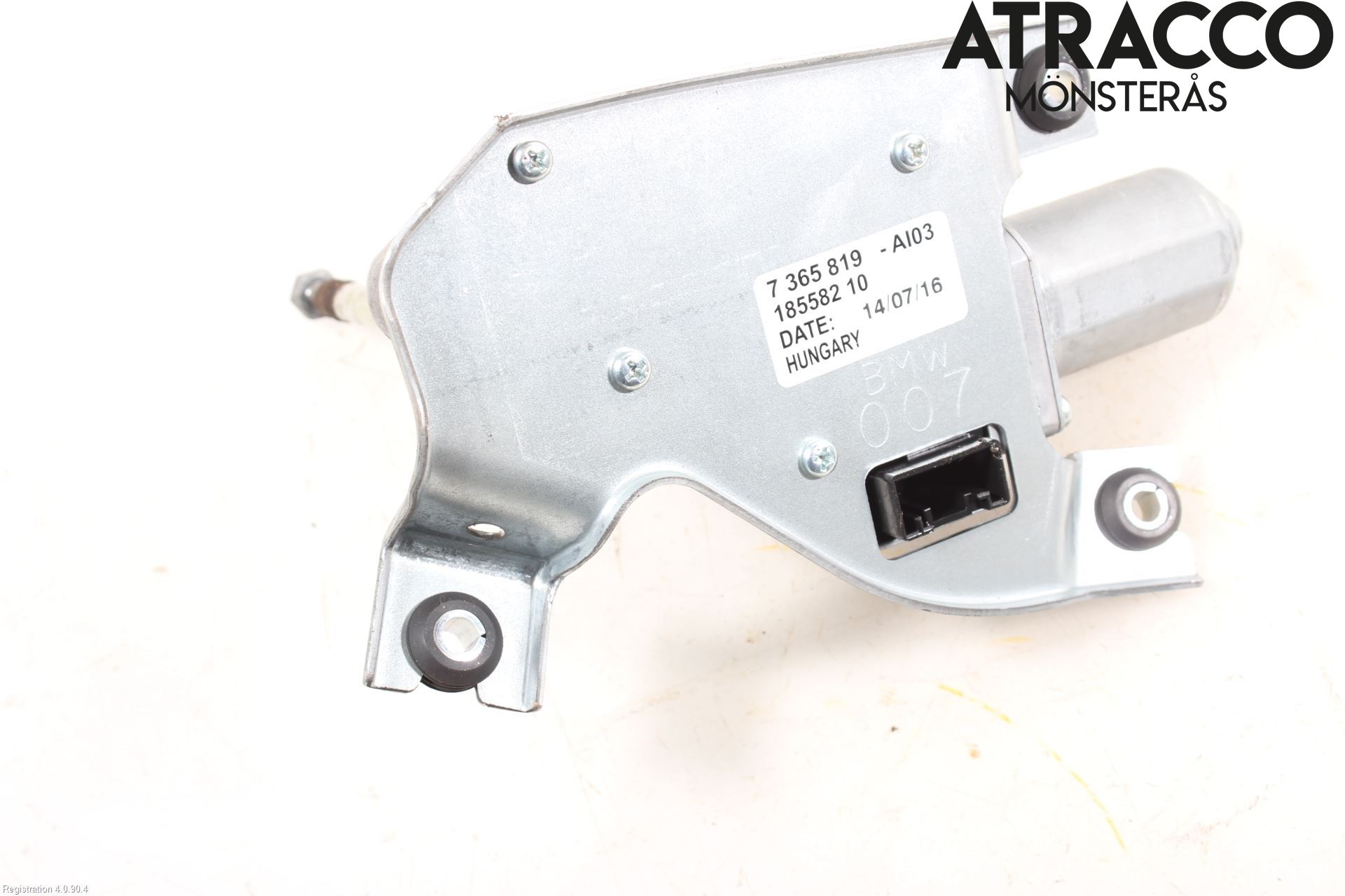 Mini CLUBMAN R55 06-14 Torkarmotor Baklucka