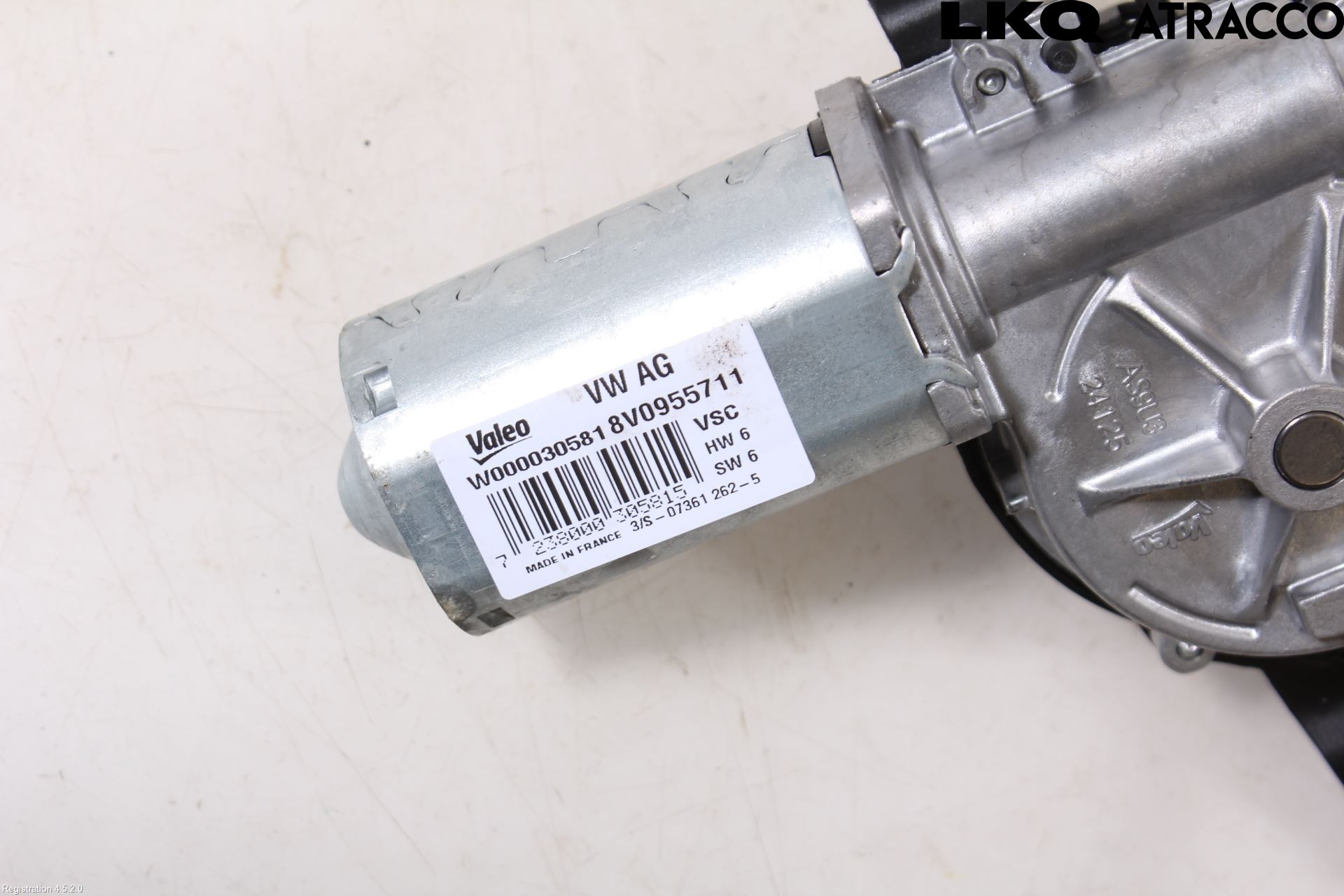 Audi A3/S3 8V 13-20 Torkarmotor Baklucka
