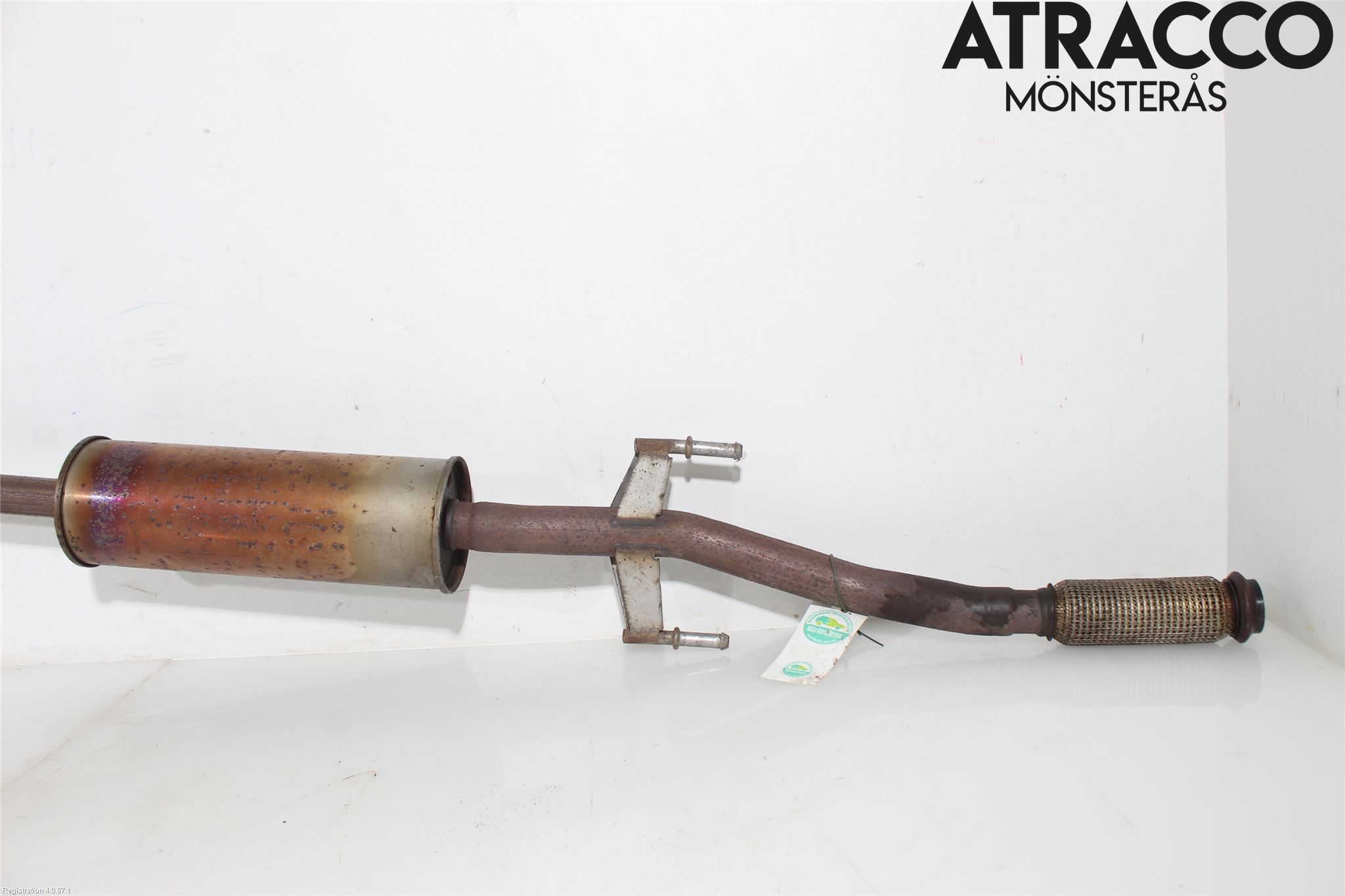 Citroen COTROEN C3 17-24 Avgas Mellandämpare