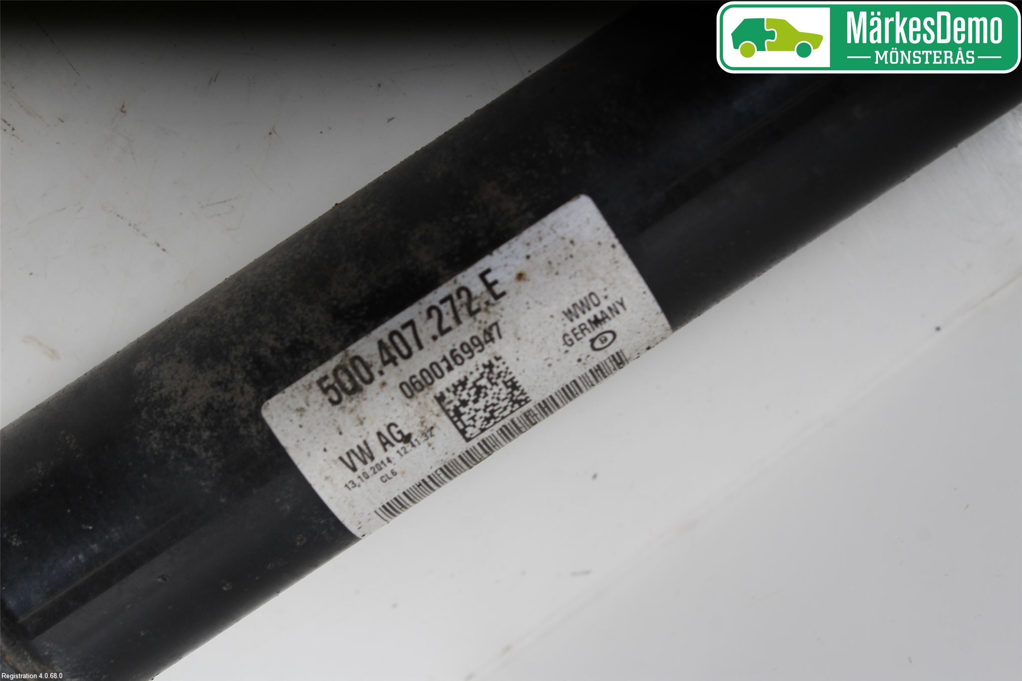 Audi A3/S3 8V 13-20 Drivaxel Fram Höger