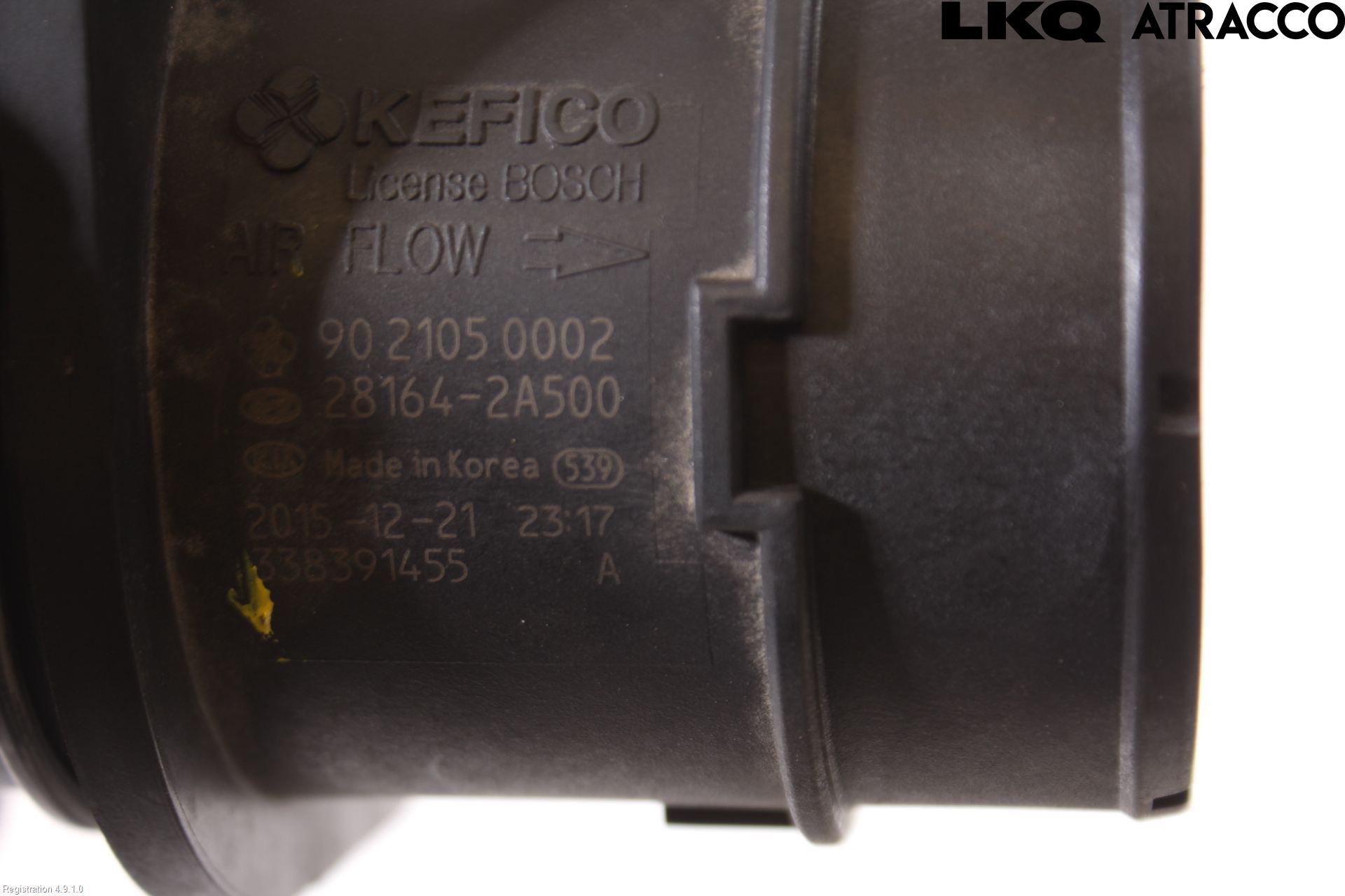 Kia OPTIMA 16-20 Injluftmassamätare