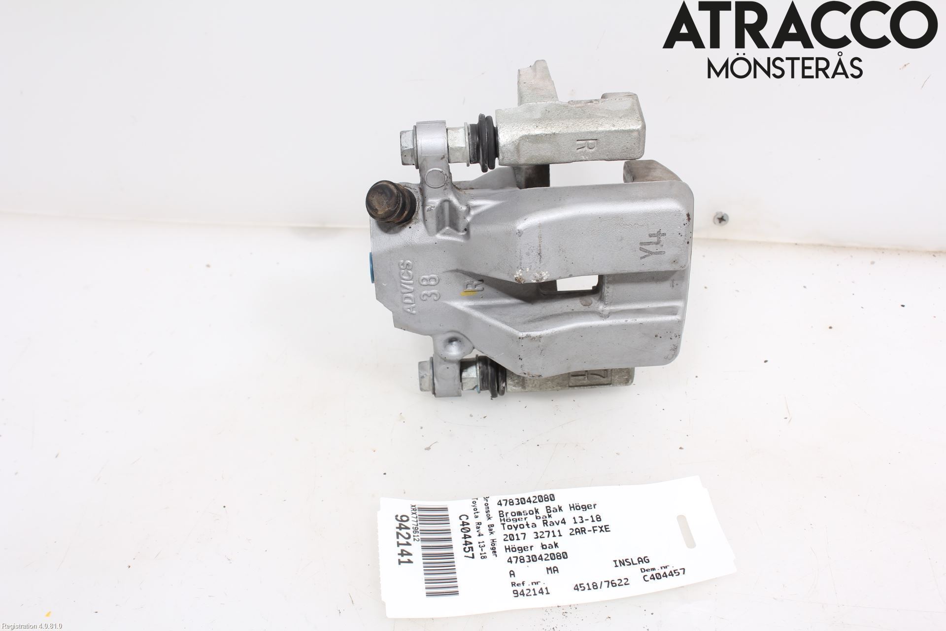 Toyota RAV4 13-18 Bromsok Bak Höger