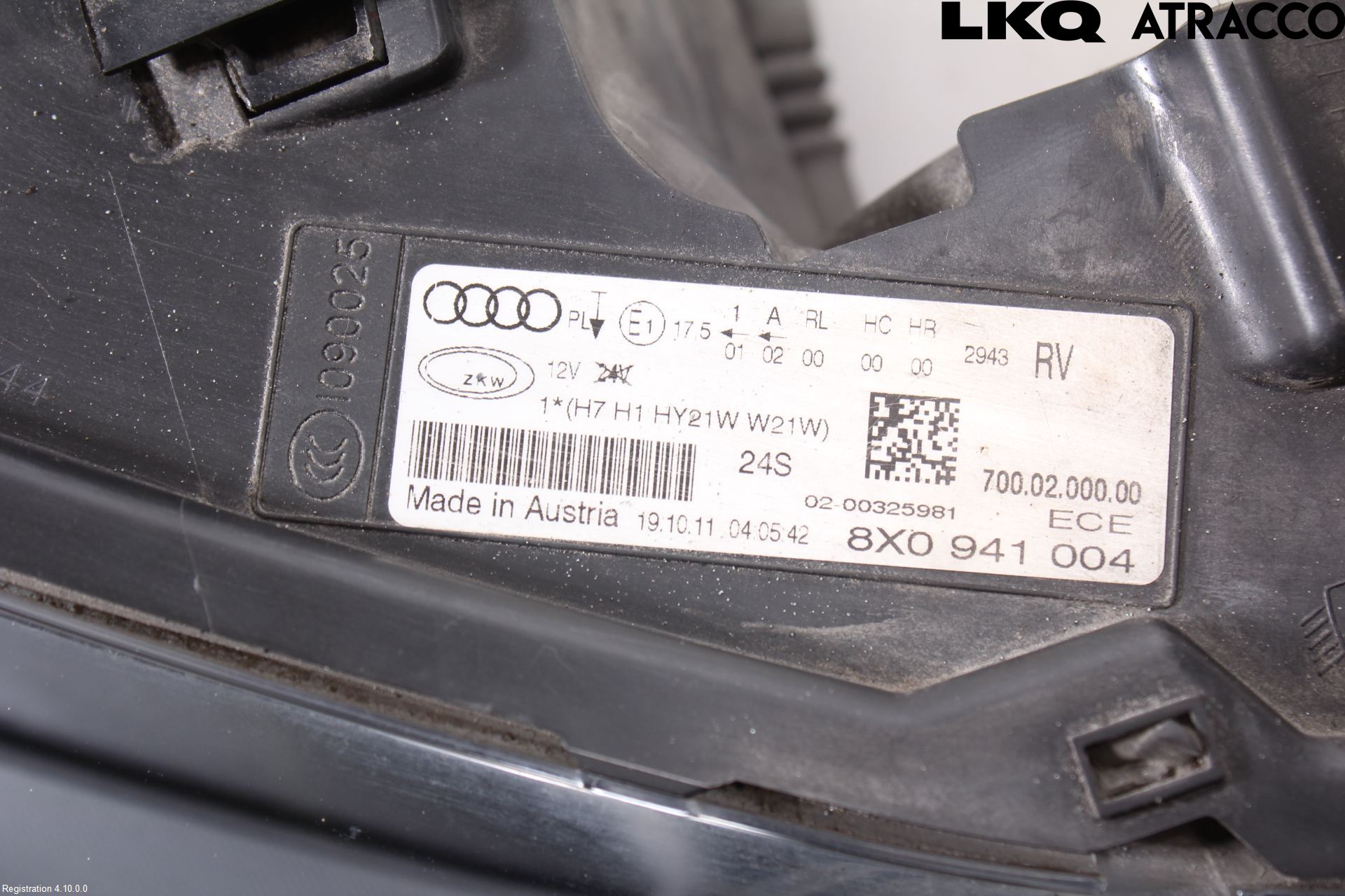 Audi A1/S1 11-18 Strålkastare Höger