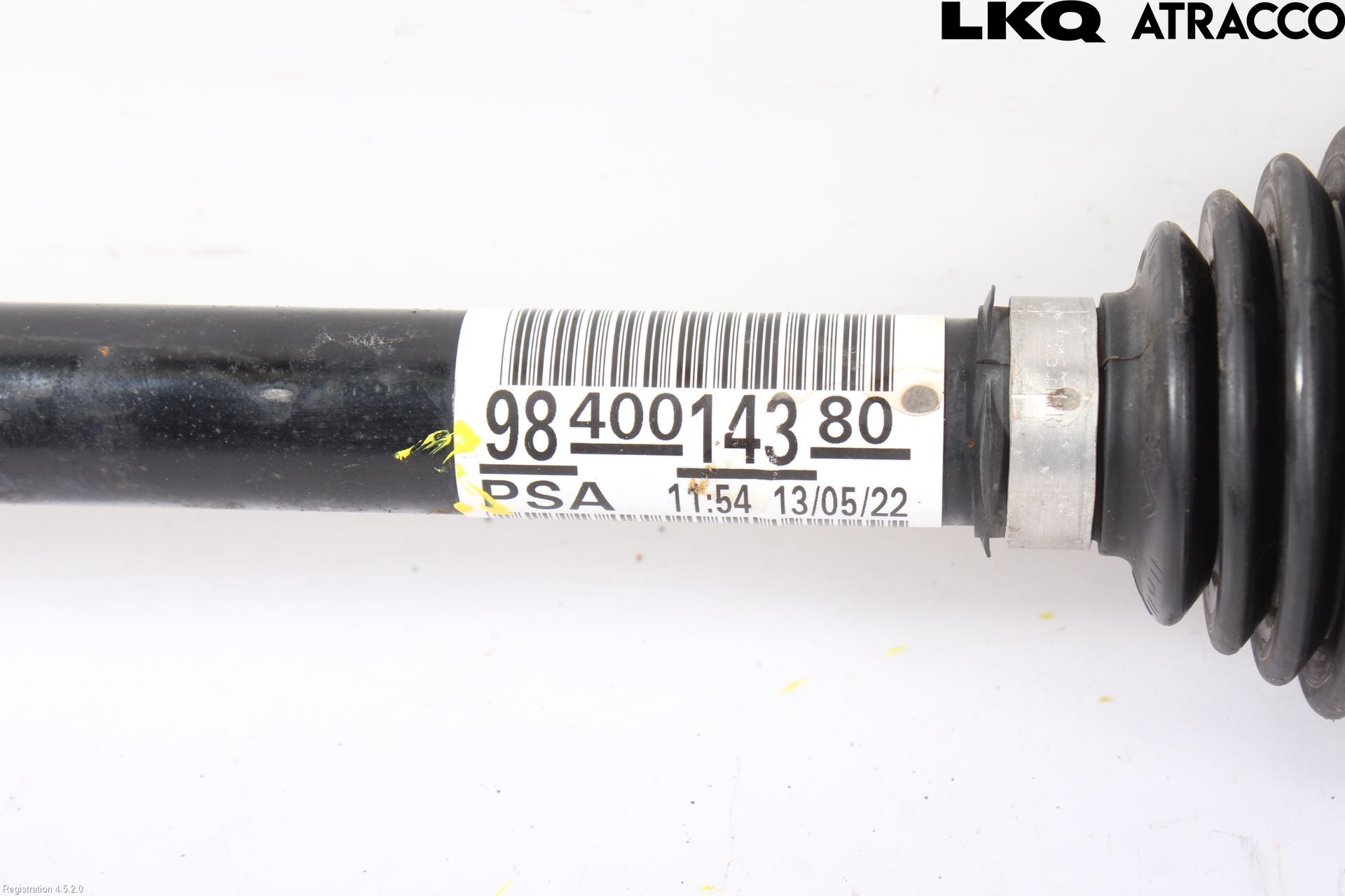 Citroen C5 AIRCROSS 19- Drivaxel Fram Höger