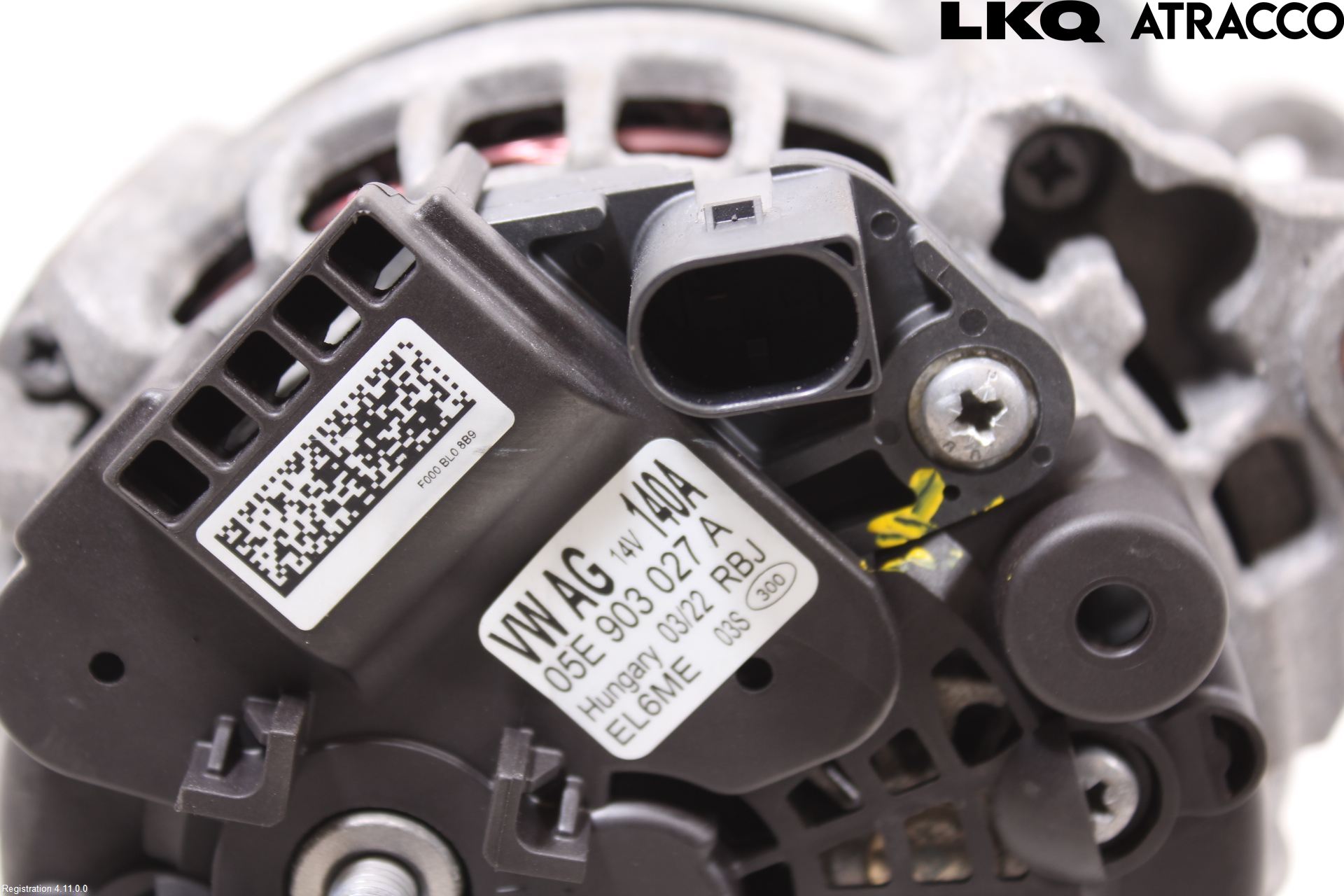 Volkswagen VW PASSAT 15-19 Generator