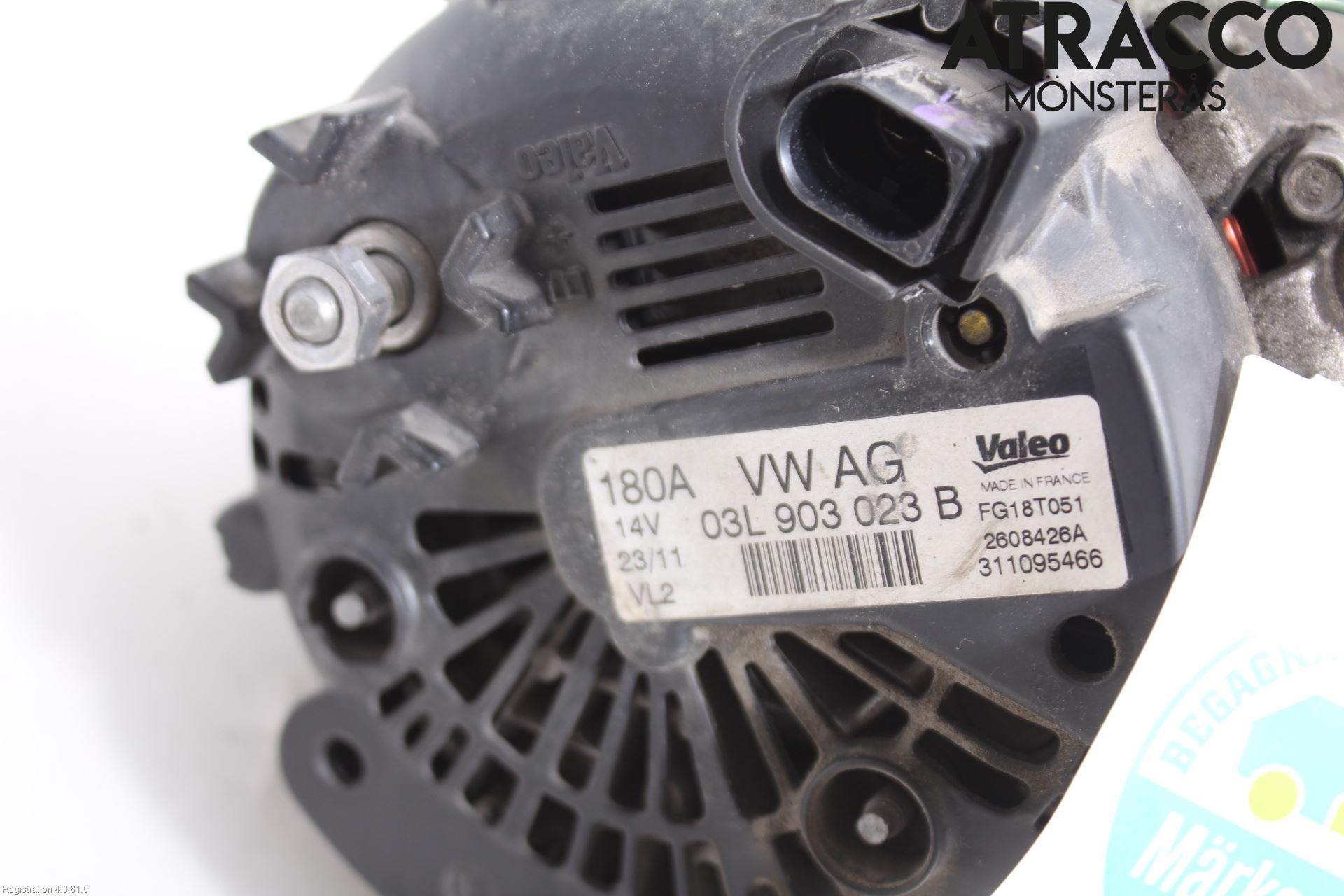 Volkswagen VW PASSAT 11-14 Generator