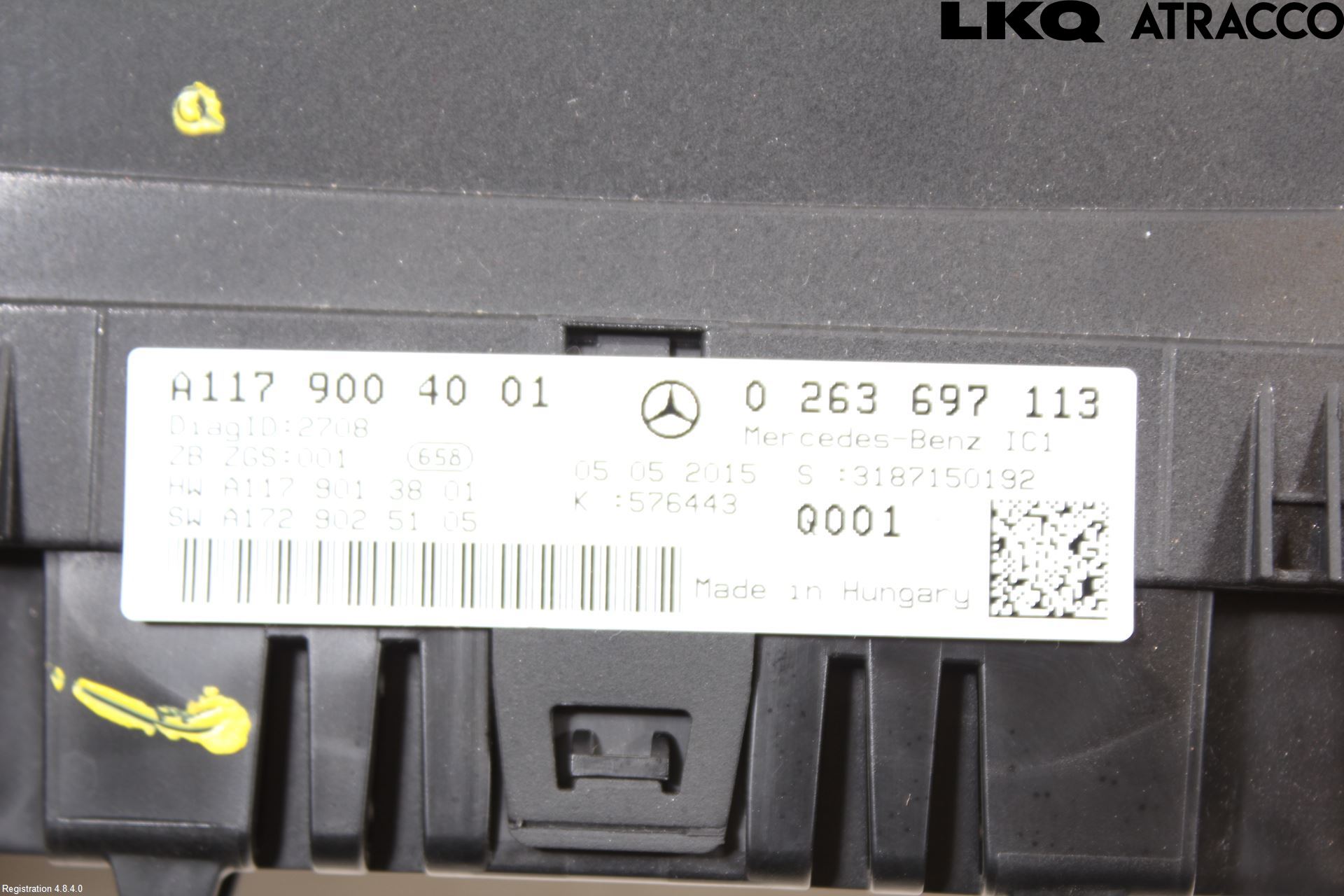 Mercedes-Benz MB CLA-KLASS (C117/X117) 13-19 Instrument Komb