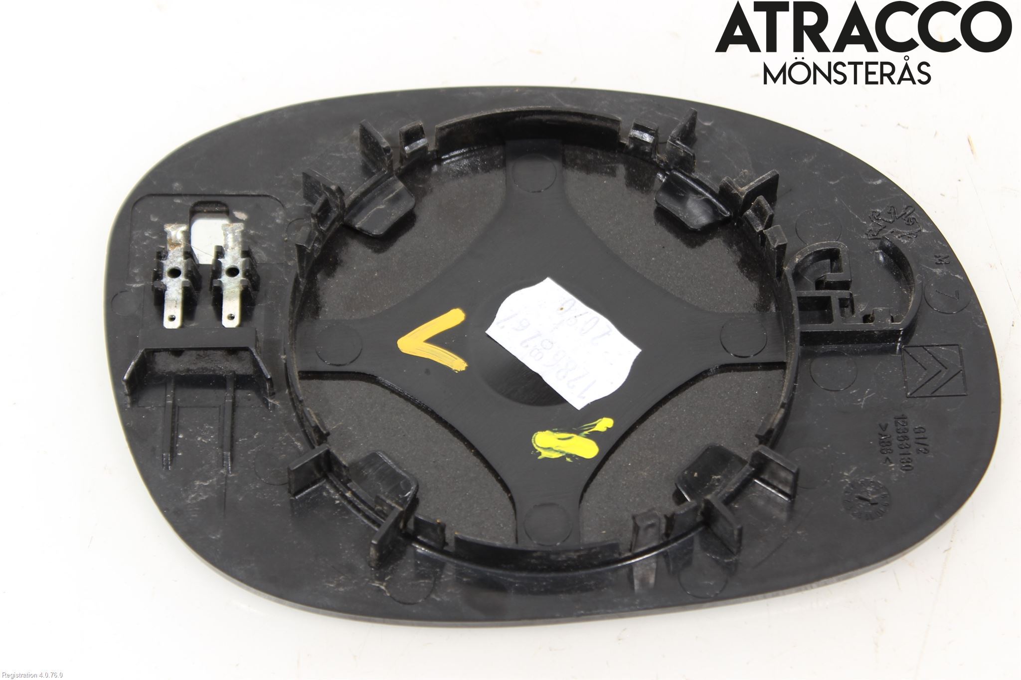 Citroen C3 05-10 Spegelglas Vä