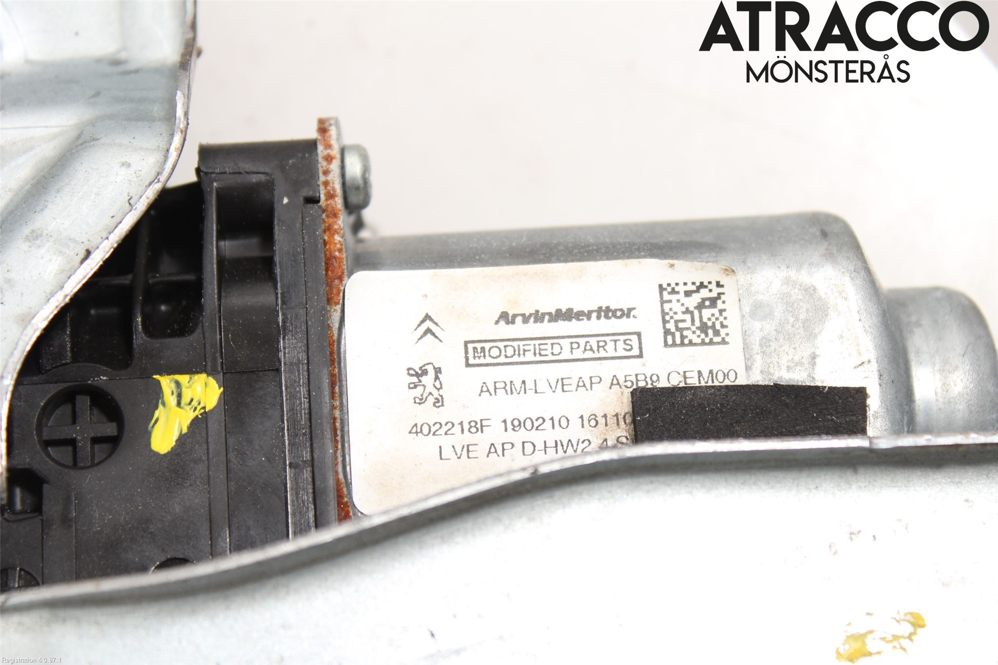 Citroen DS3 Fönsterhiss El Kompl