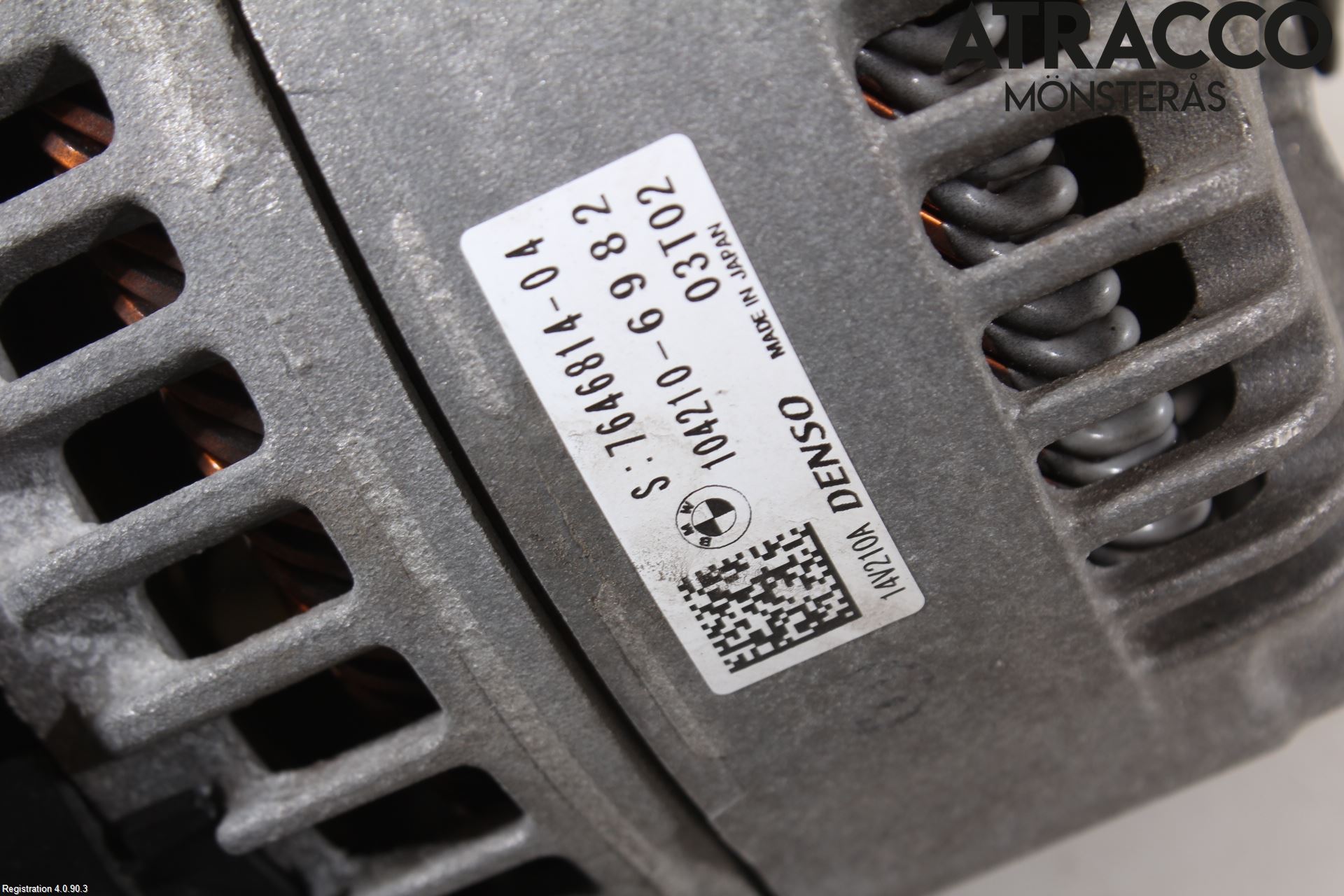 BMW 5 F10/F11/F18 09-17 Generator