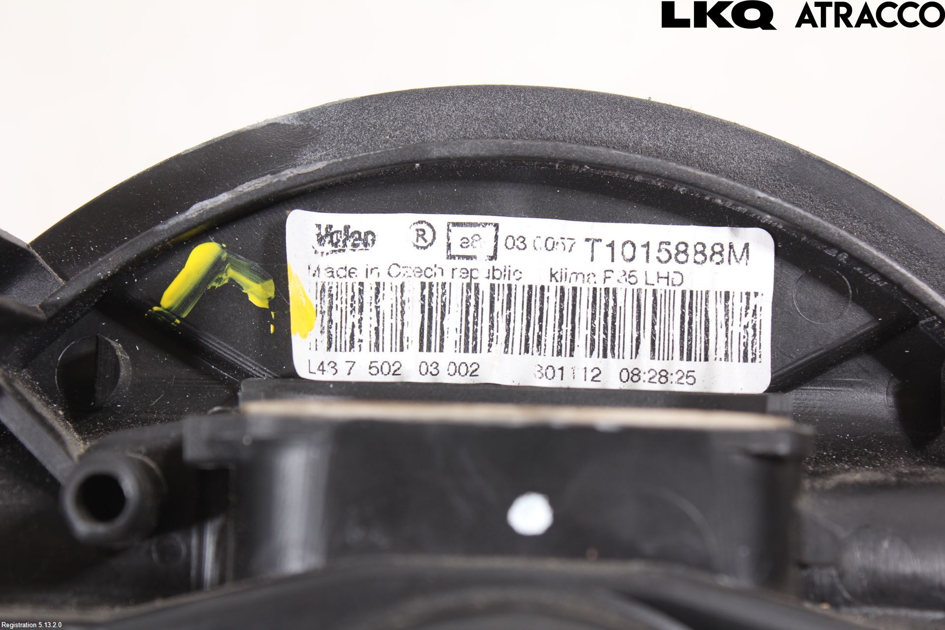 Peugeot 107 Värmefläkt