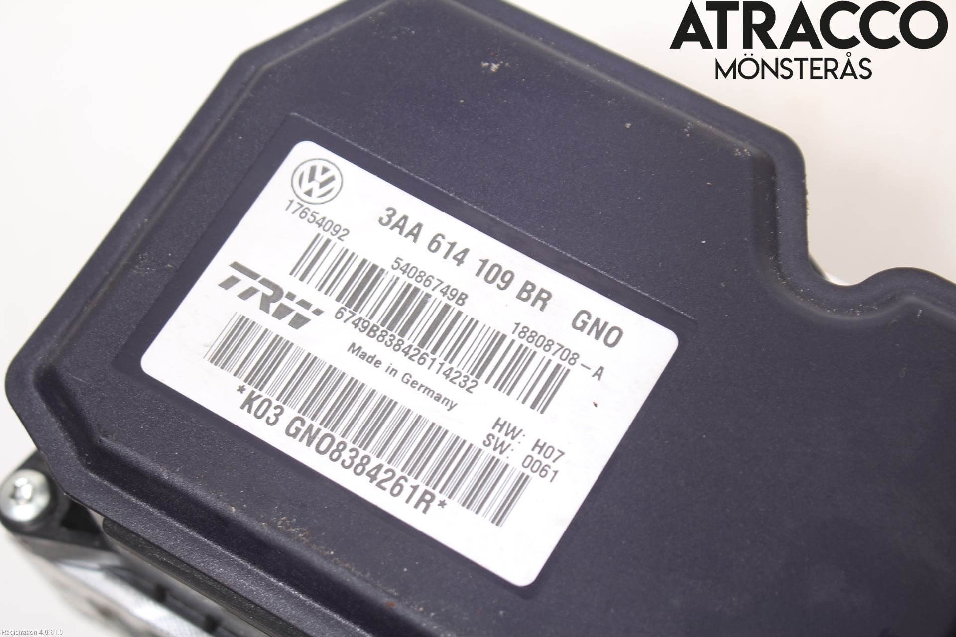 Volkswagen VW PASSAT 15-19 Abs Hydraulaggregat