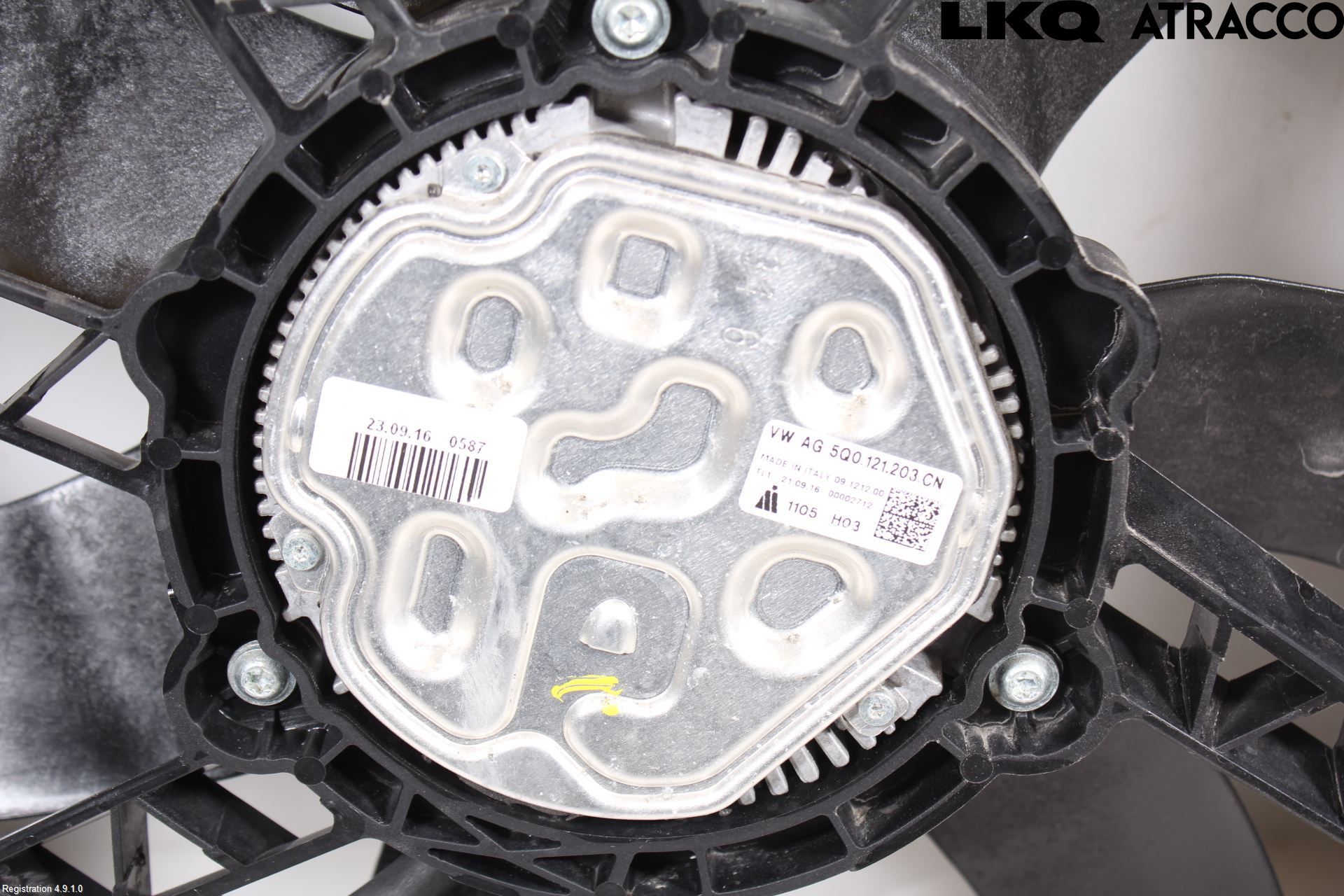 Audi A3/S3 8V 13-20 Kylfläkt El