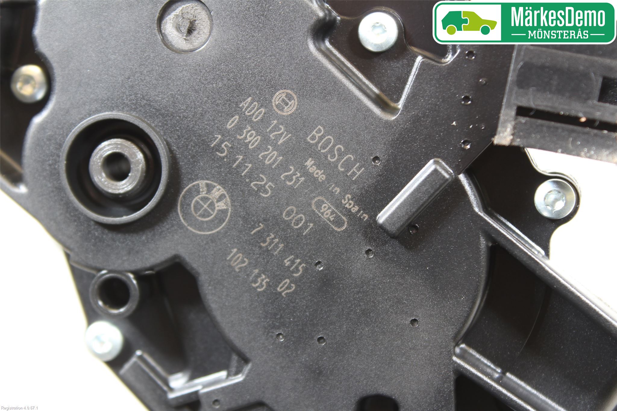 BMW 5 F10/F11/F18 09-17 Torkarmotor Baklucka