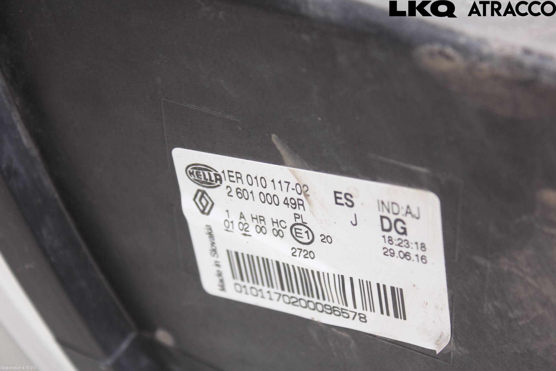 Opel MOVANO B 10-22 Strålkastare Vänster