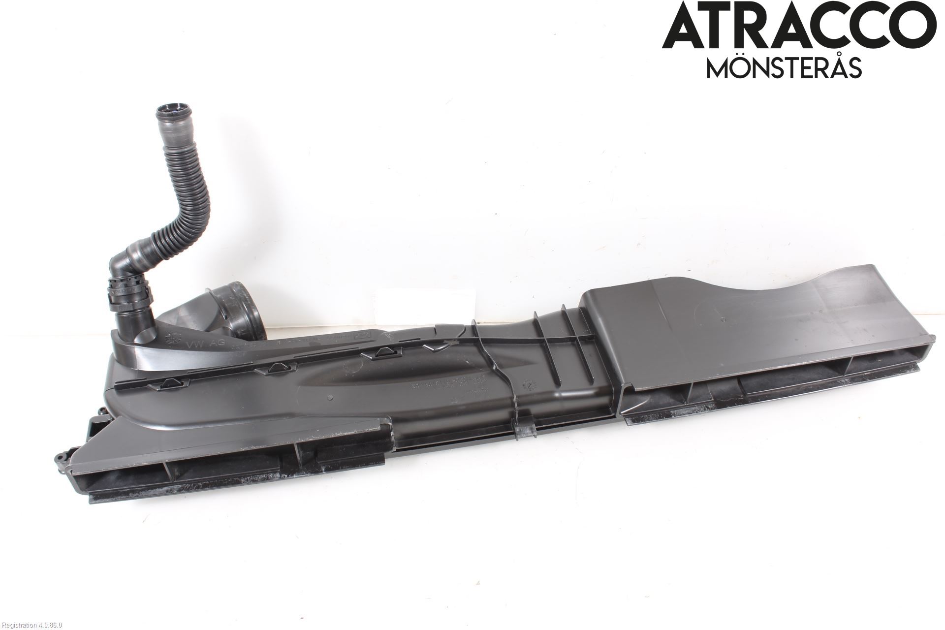 Volkswagen VW GOLF / E-GOLF VII 13-20 Deflektor Plåt-Plast Kylning