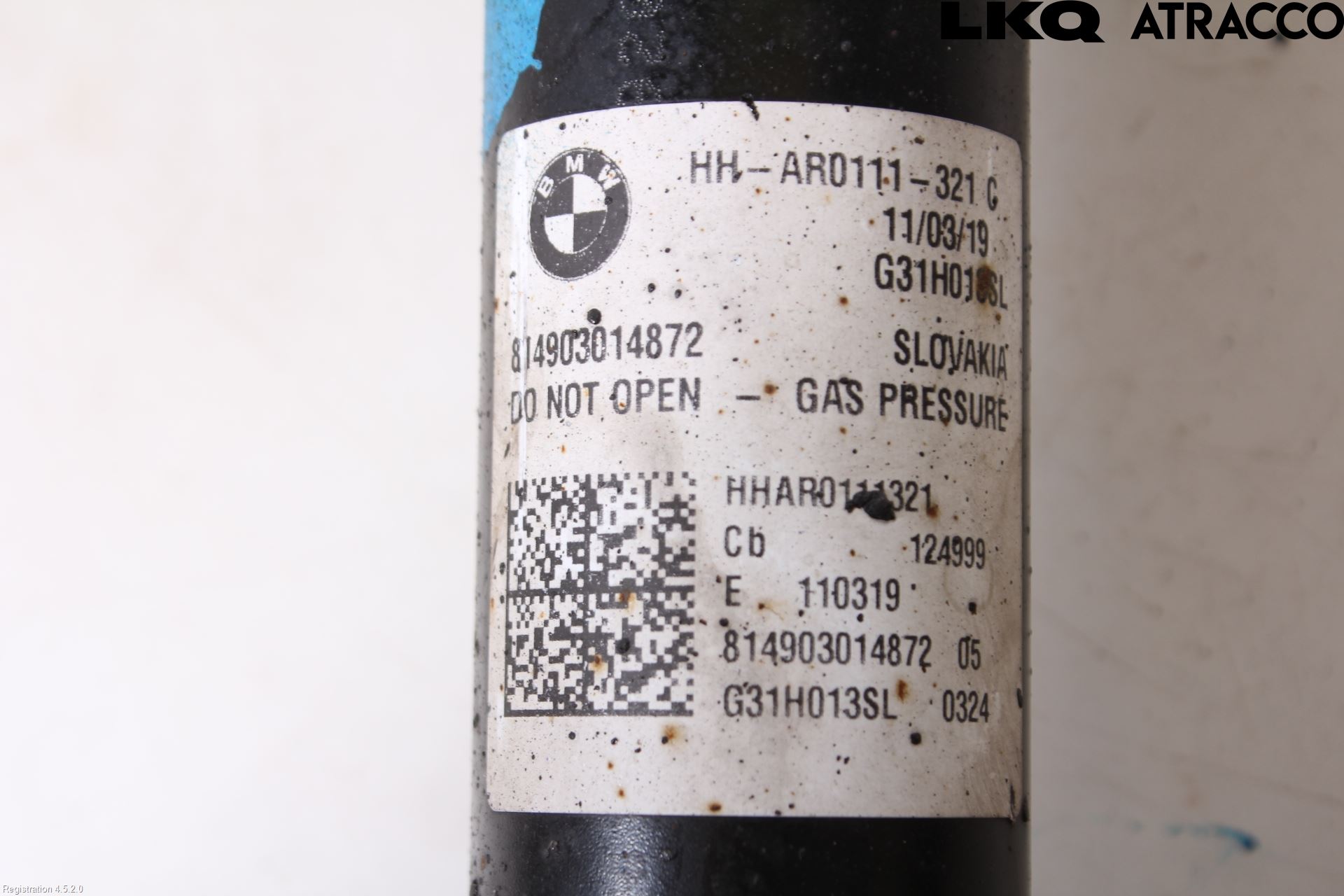 BMW 5 G30/G31/F90 17-23 Fjäderben Bak Höger