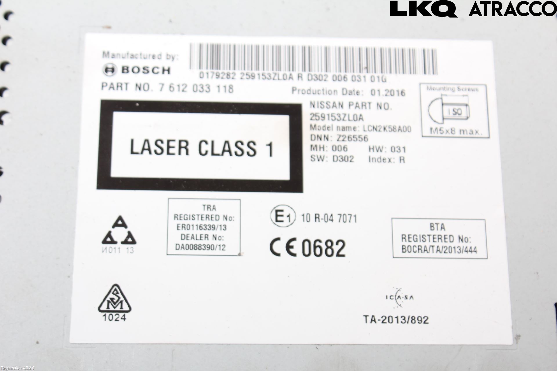 Nissan PULSAR Gps Navigator