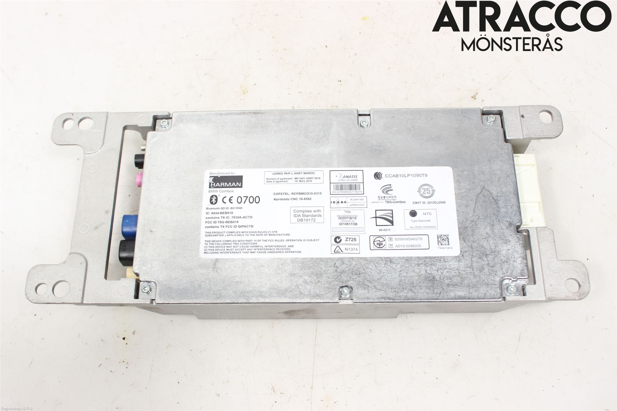 BMW 3 F30/F31/F80 12-19 Styrenhet Övrigt