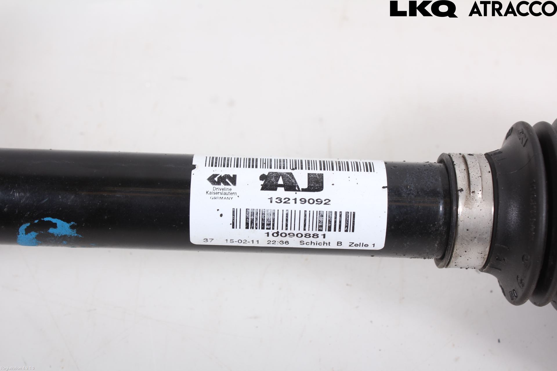 Saab 9-5 10-12 Drivaxel Fram Höger