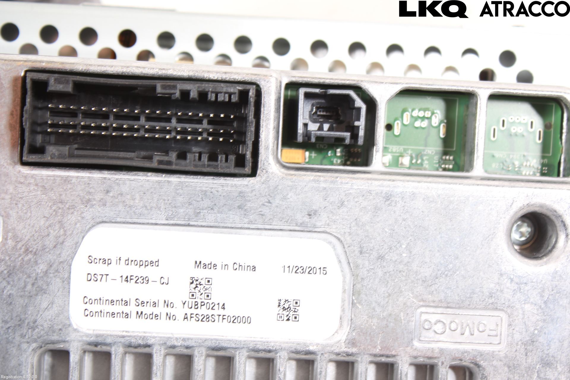 Ford MONDEO 15-22 Multifunktionsdisplay