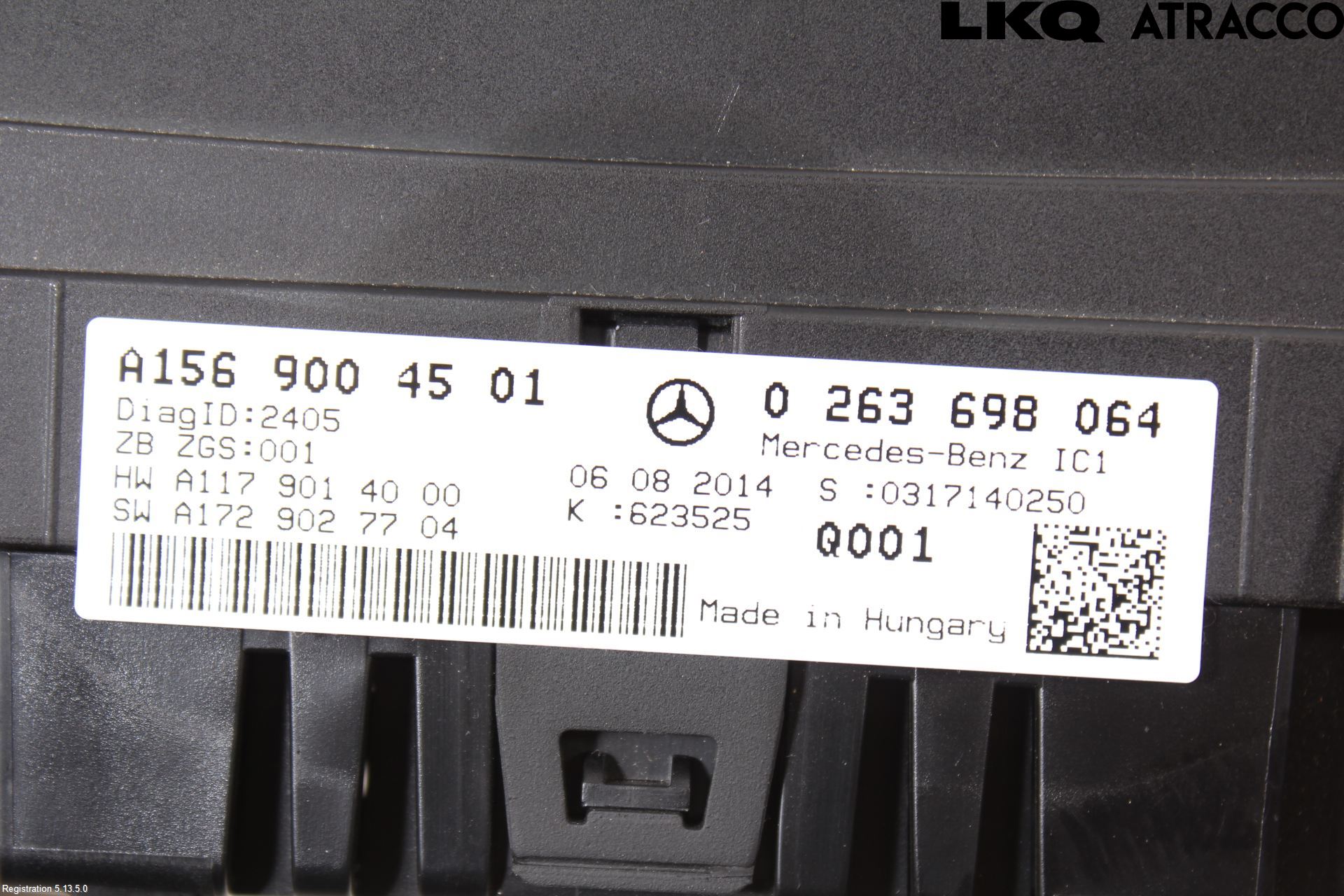 Mercedes-Benz MB GLA-KLASS (X156) 13-20 Instrument Komb